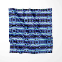 Load image into Gallery viewer, Blue Star  Cotton Poplin Fabric By the Yard
