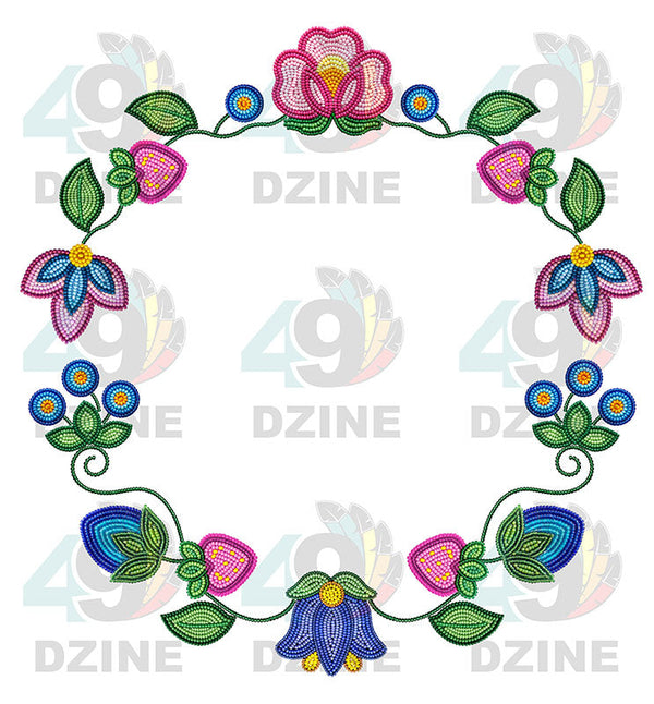 Garden Rhythm Hat Transfer