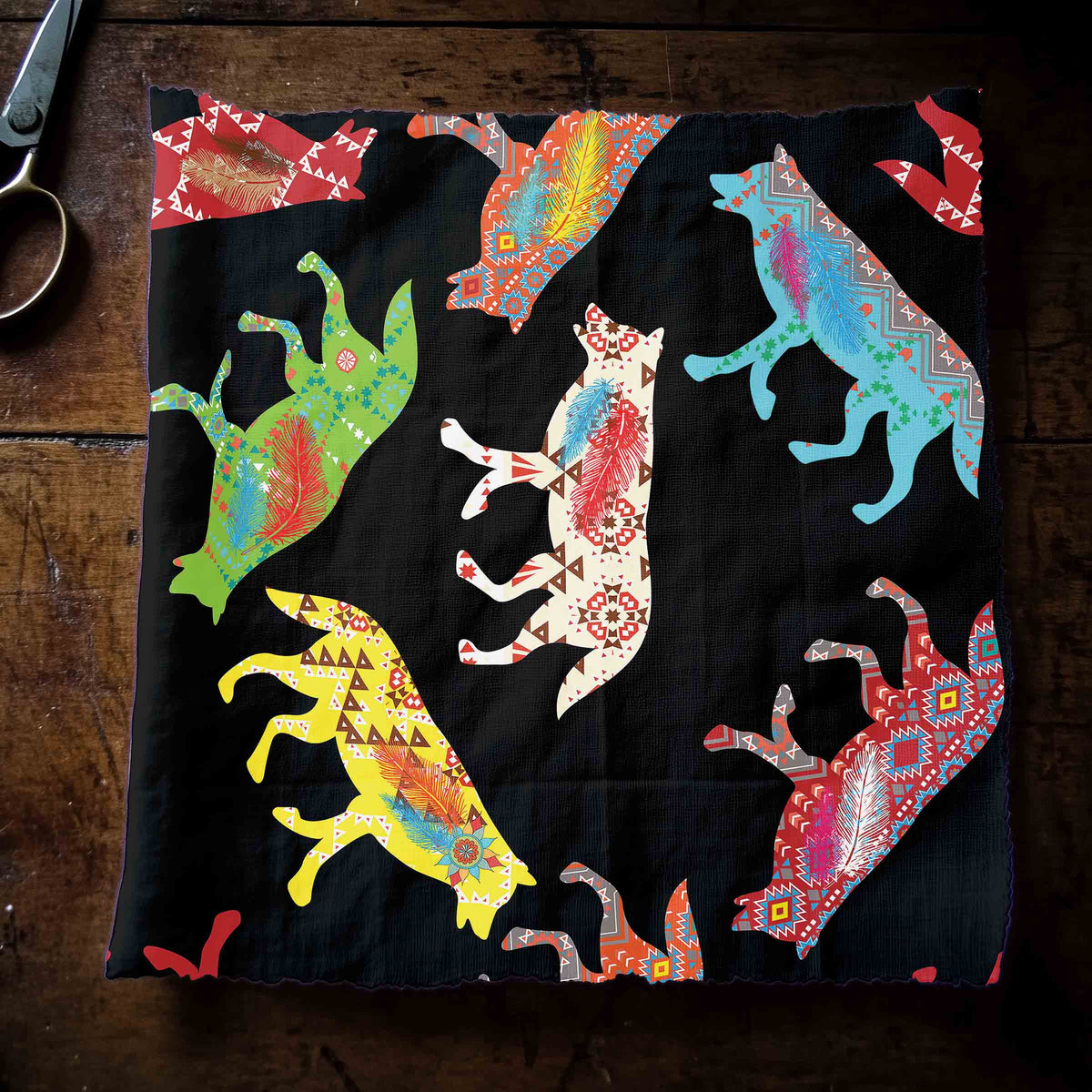 Gathering of the Wolves Cotton Poplin