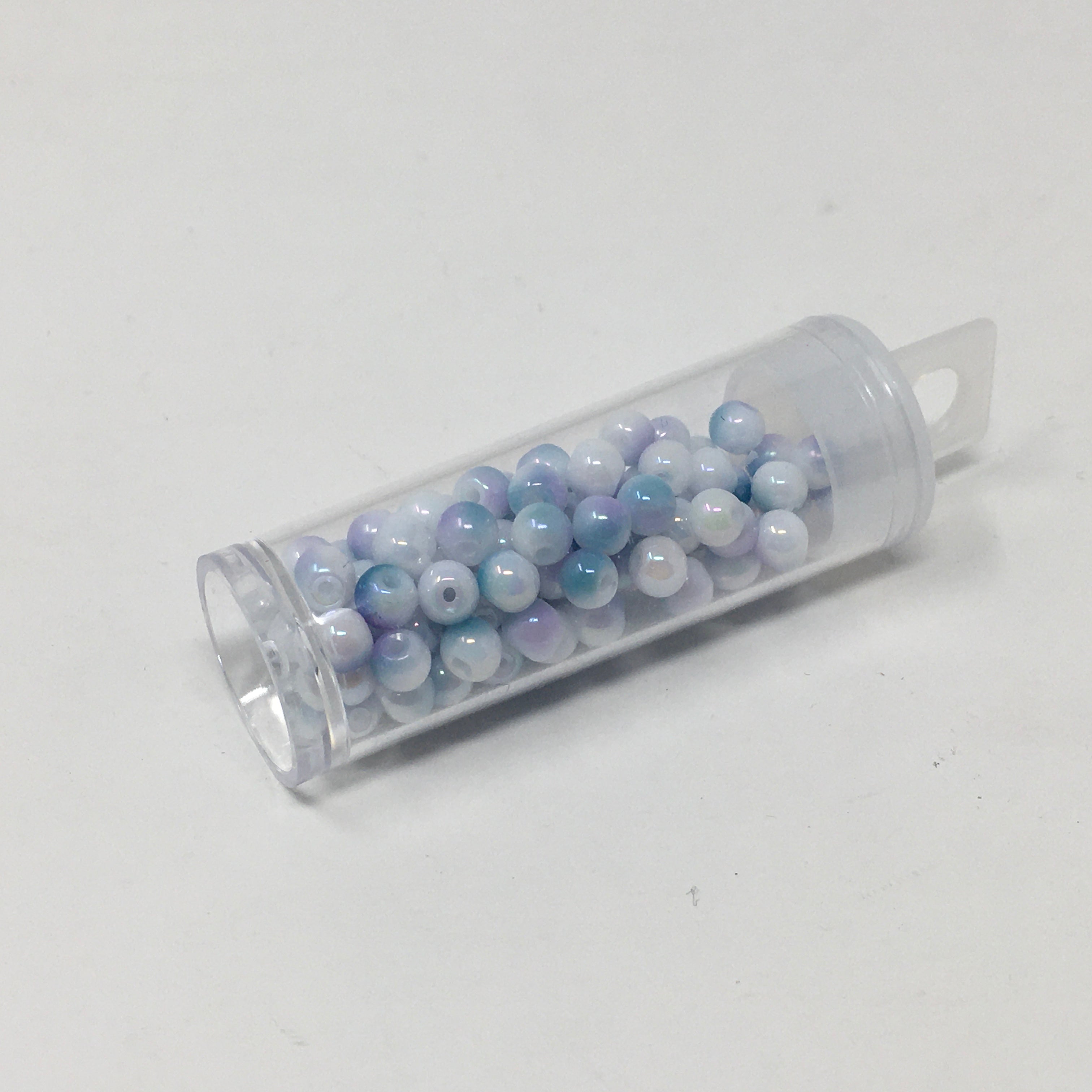 4mm Glass Seed Beads - Clouds
