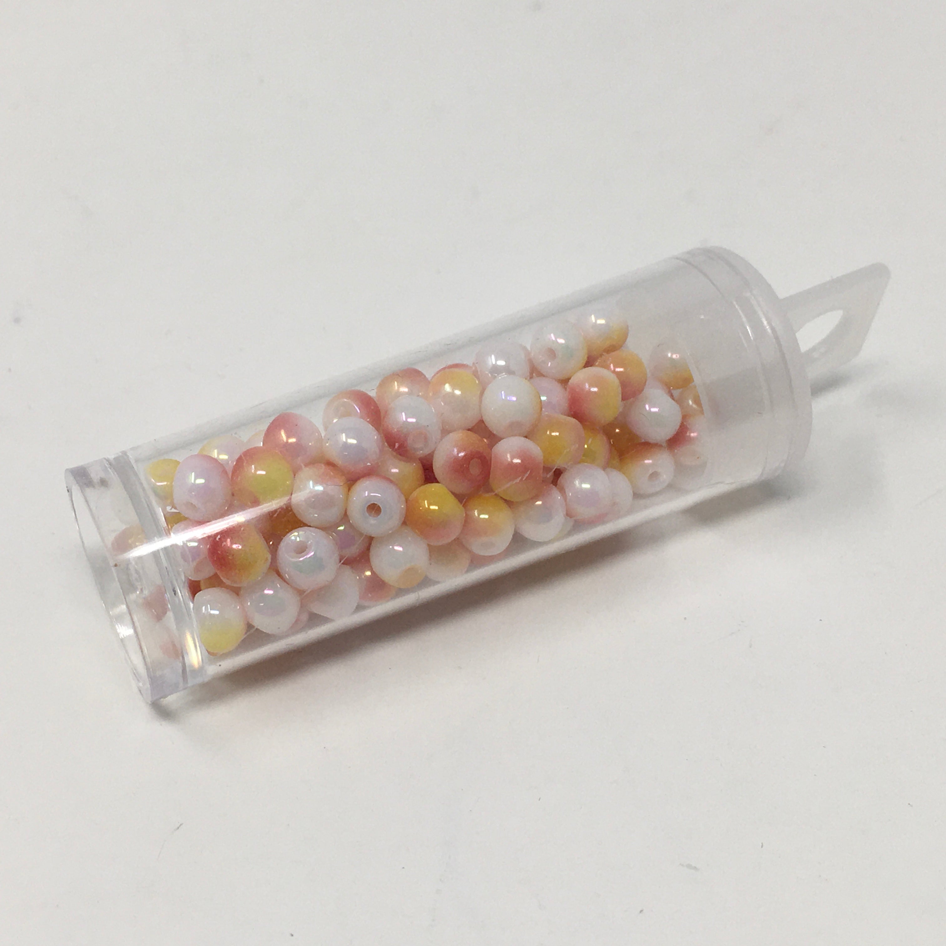 4mm Glass Seed Beads - Seashell