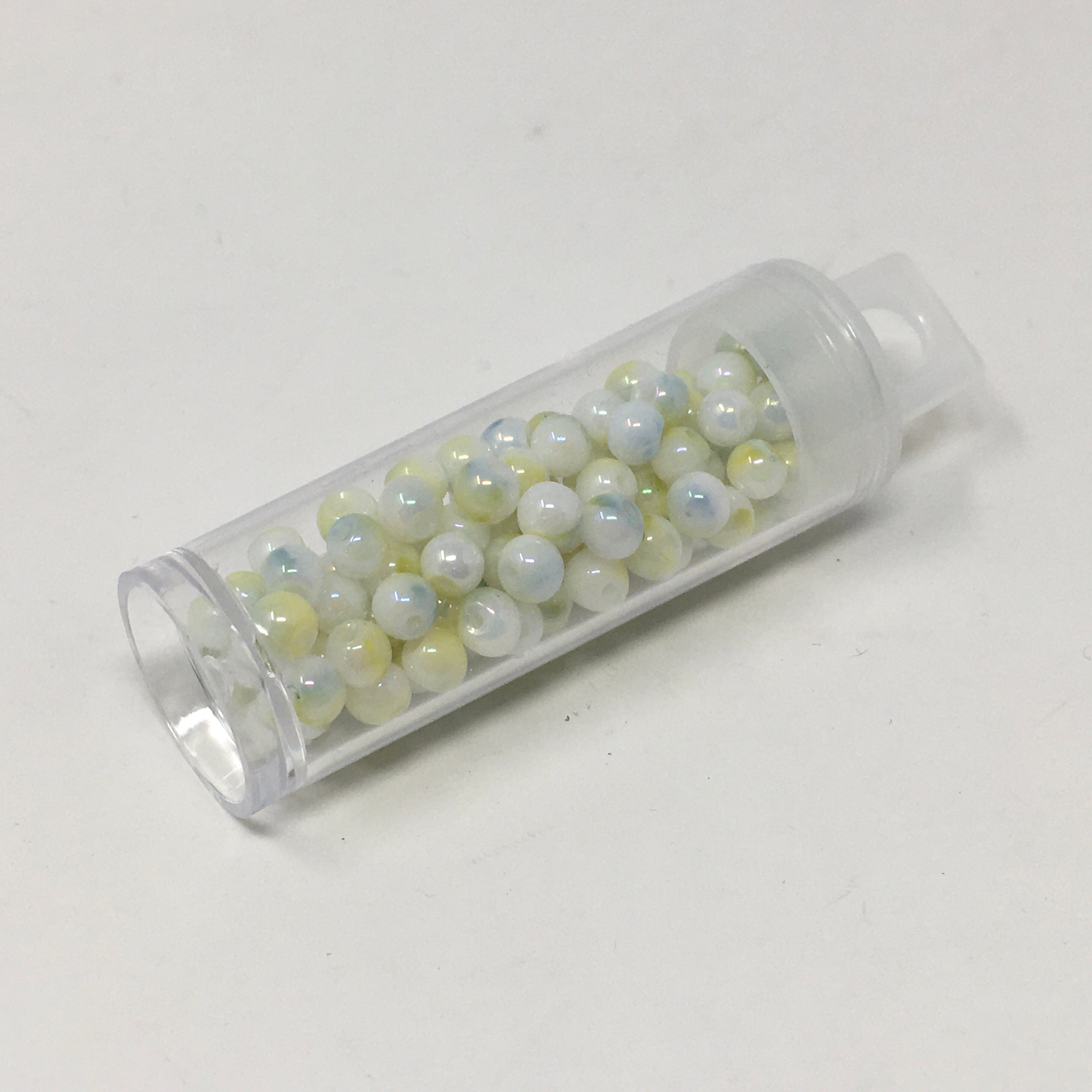 4mm Glass Seed Beads - Lichen