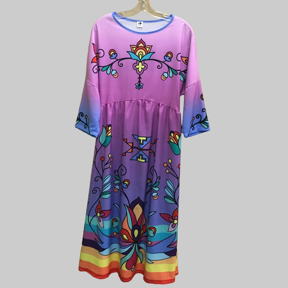 One-Off Purple Dress