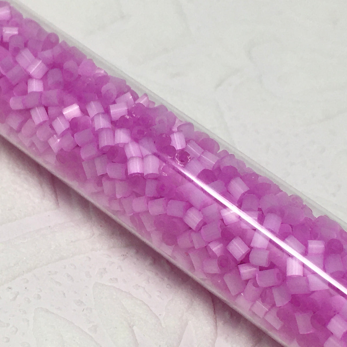 2mm Size 11/0 24g tube Cylindica Seed Beads Mulberry