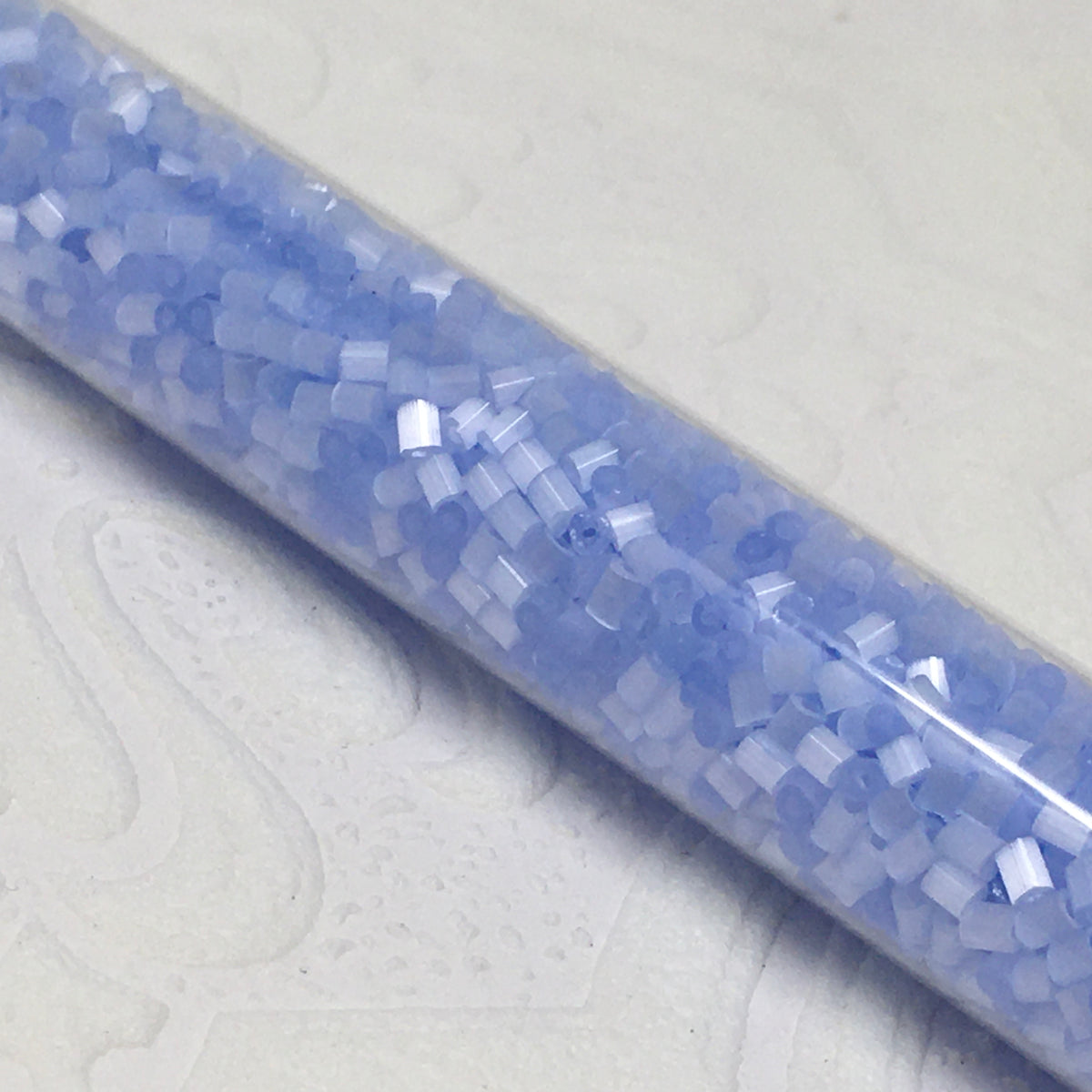 2mm Size 11/0 24g tube Cylindica Seed Beads Blue Bell