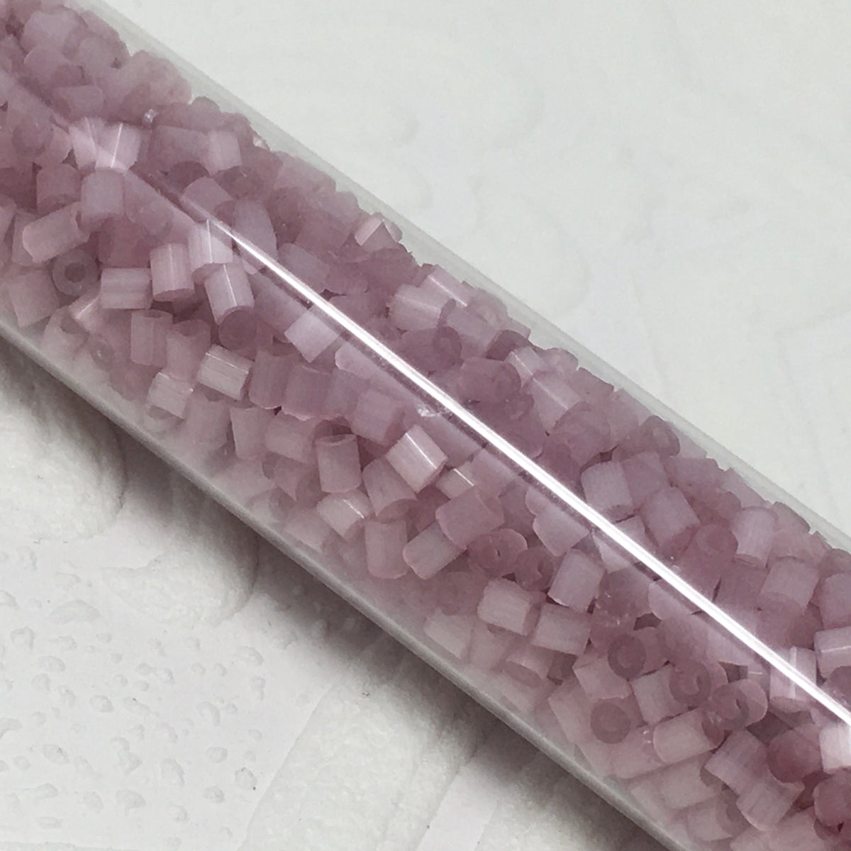 2mm Size 15/0 24g tube Cylindica Seed Beads Rust