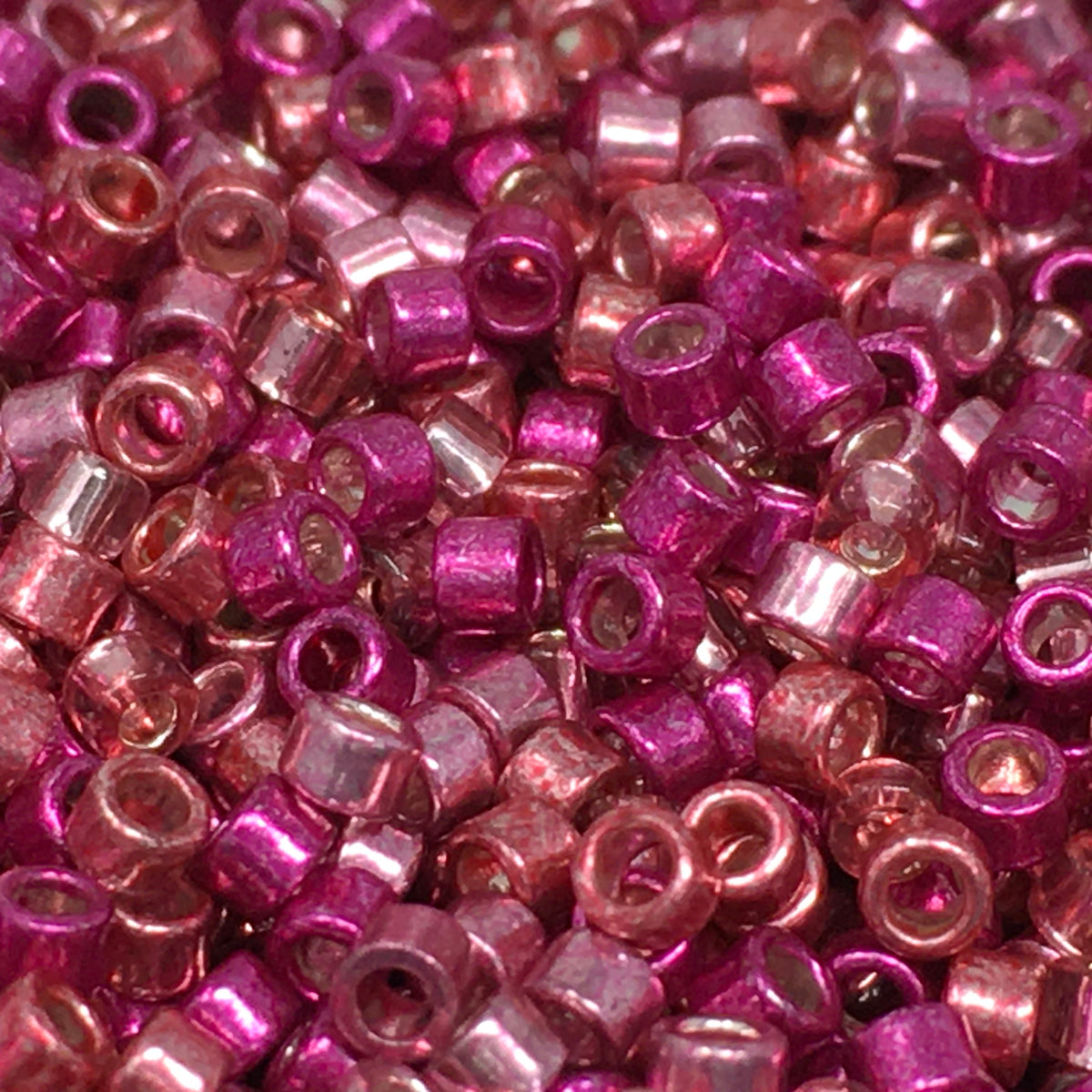 Cylinder-Style 80g Rainbow Bead Jars
