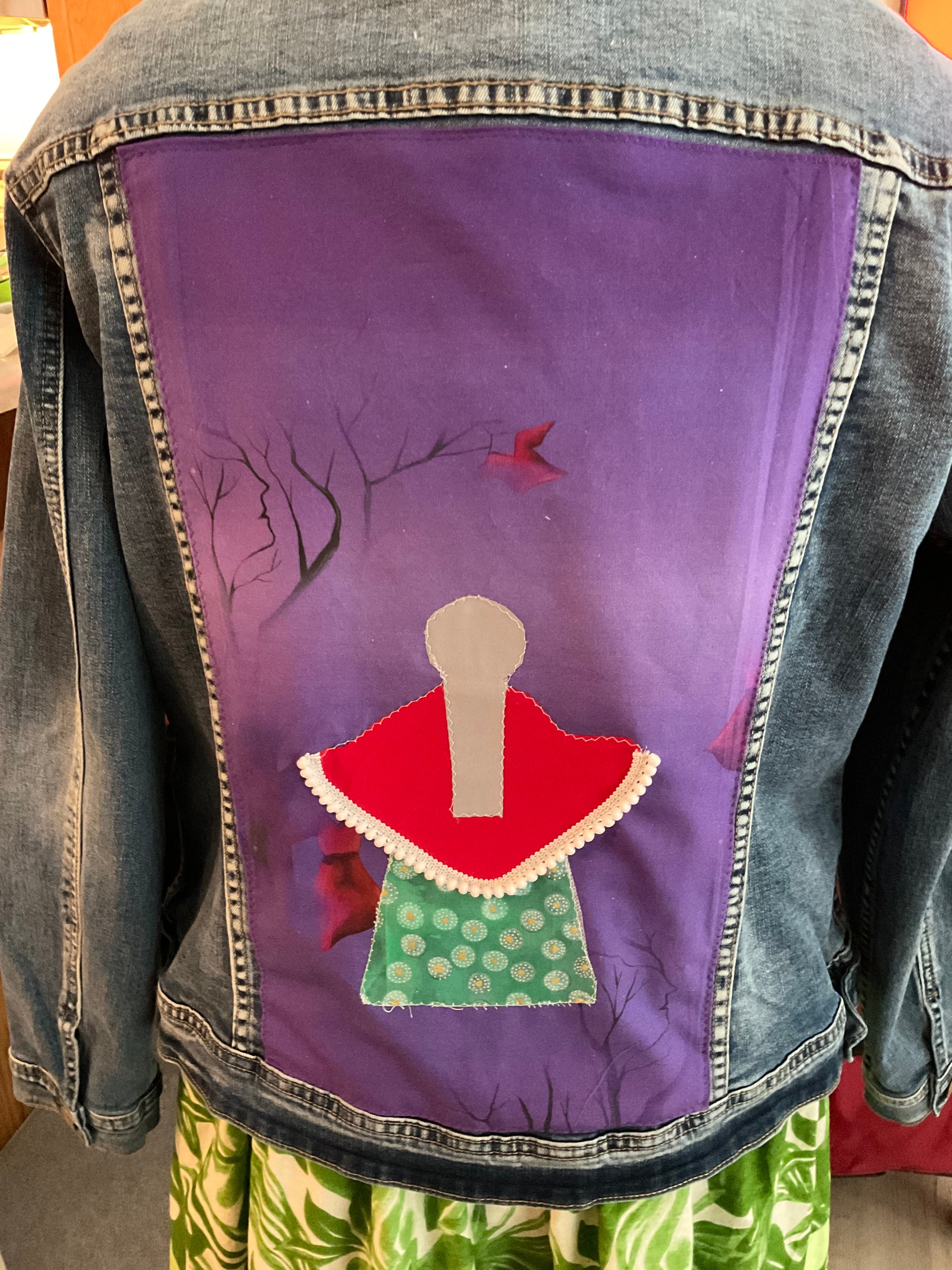 Liz Pelland XL Jean Jacket