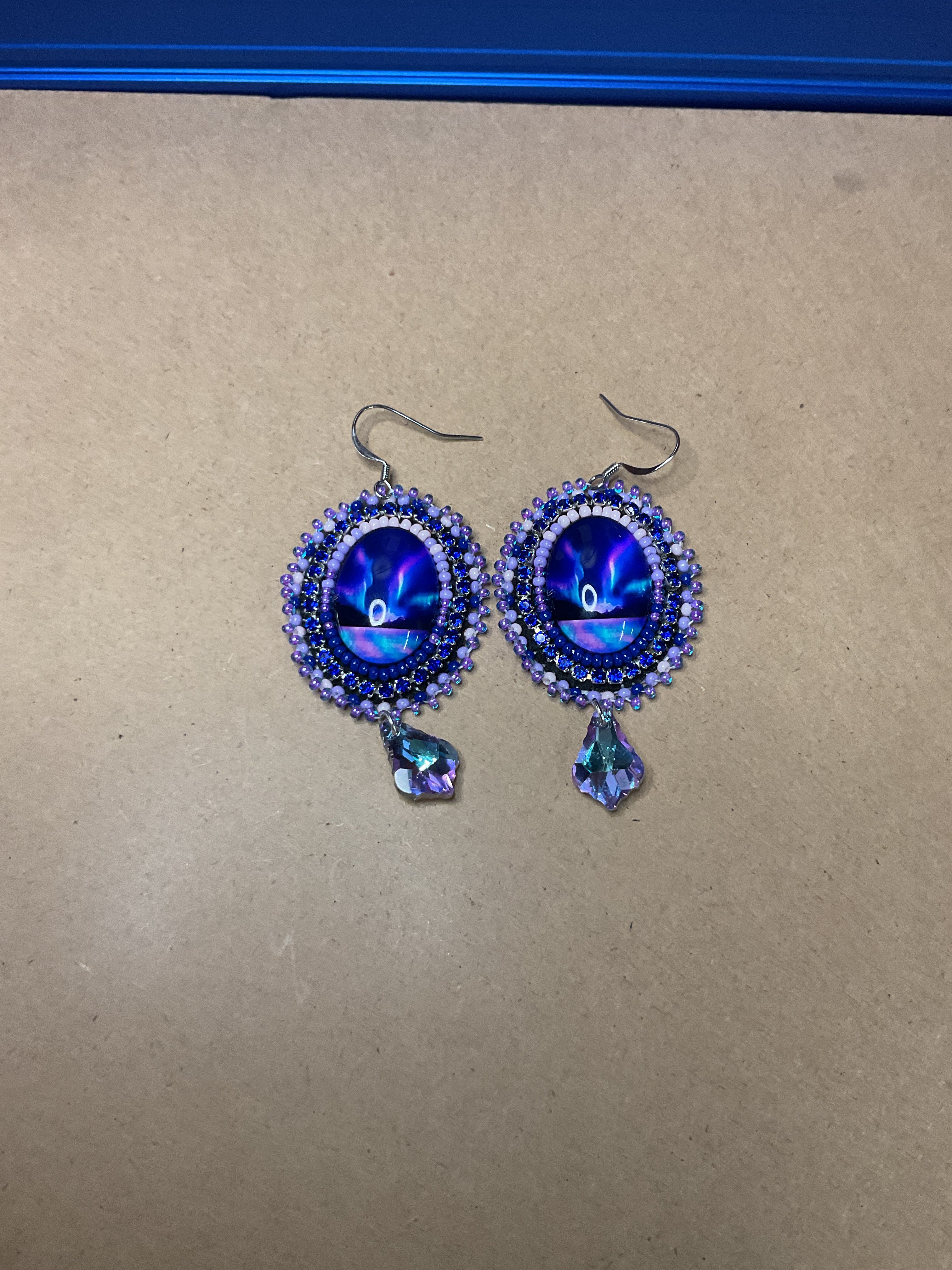 Asteria Brill Aurora Beaded Earrings