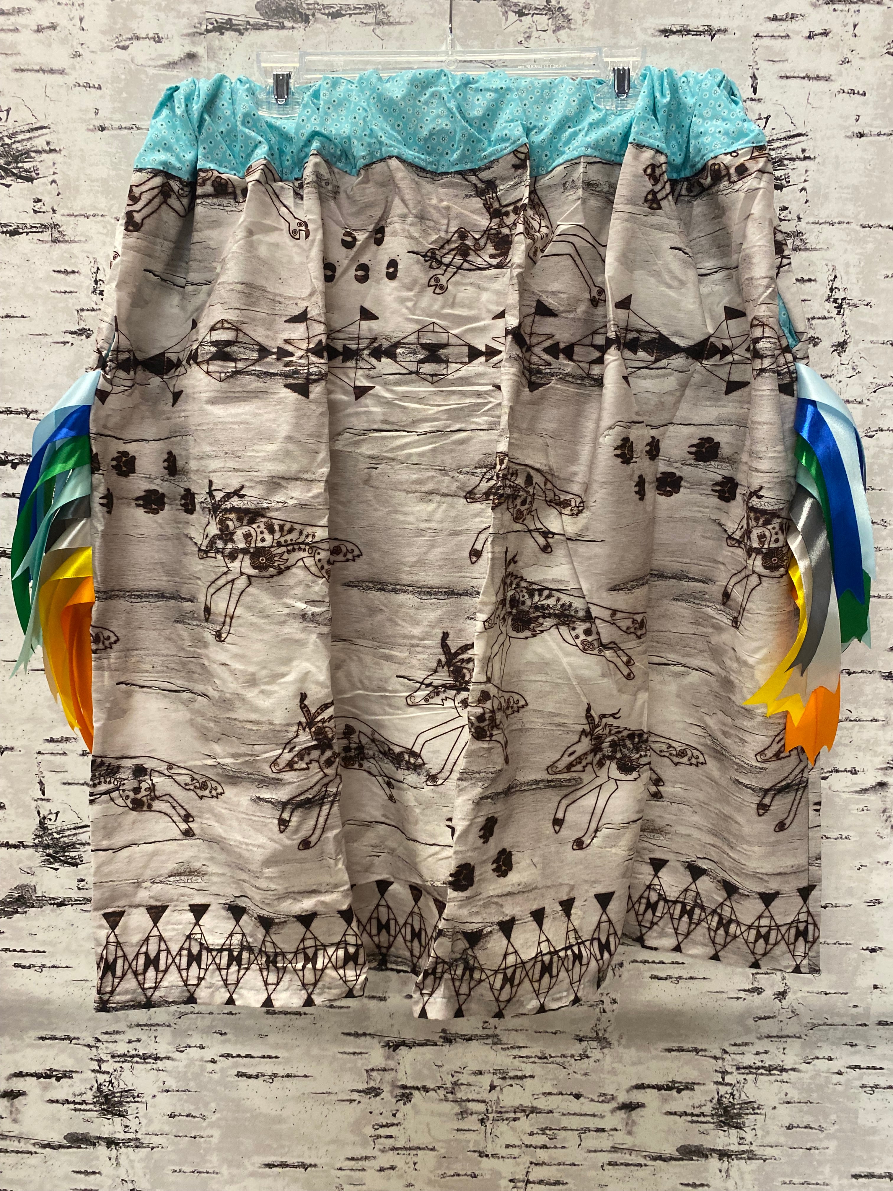 Handmade Forest Medley 2 w/ Bag Ribbon Skirt