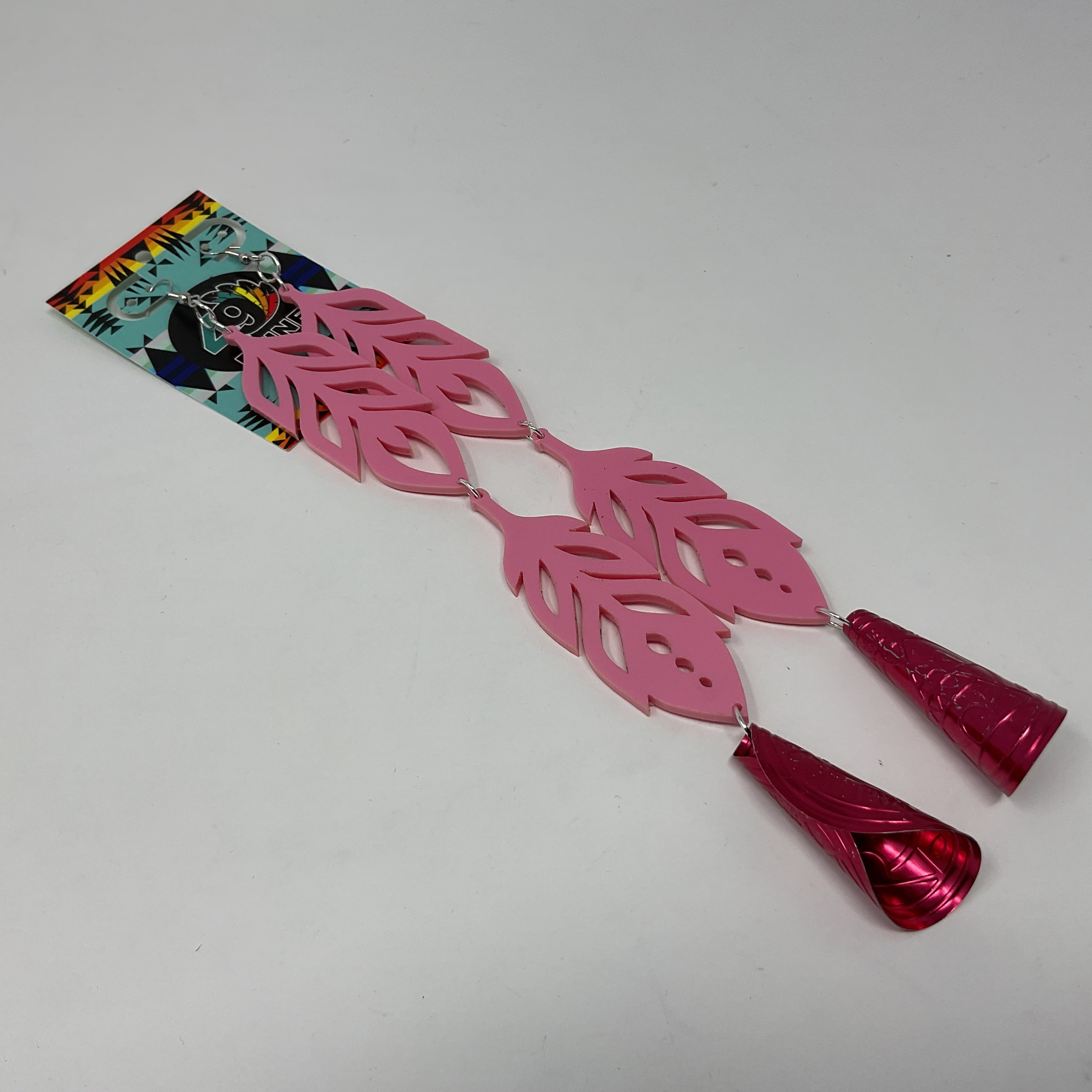 Handmade Long Acrylic Earrings