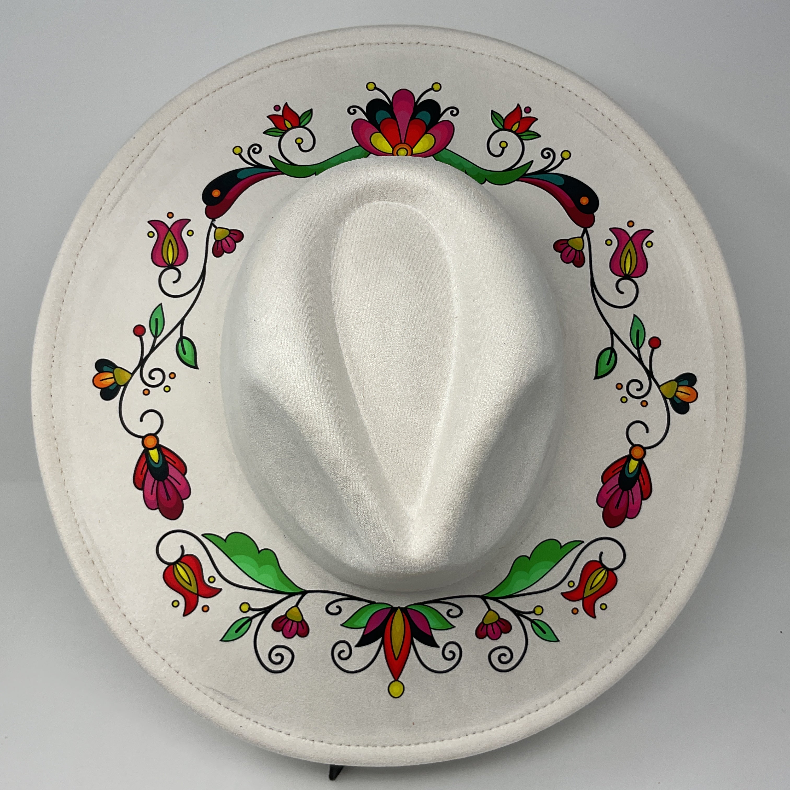 Autumn Kinship Wreath Fedora Hat