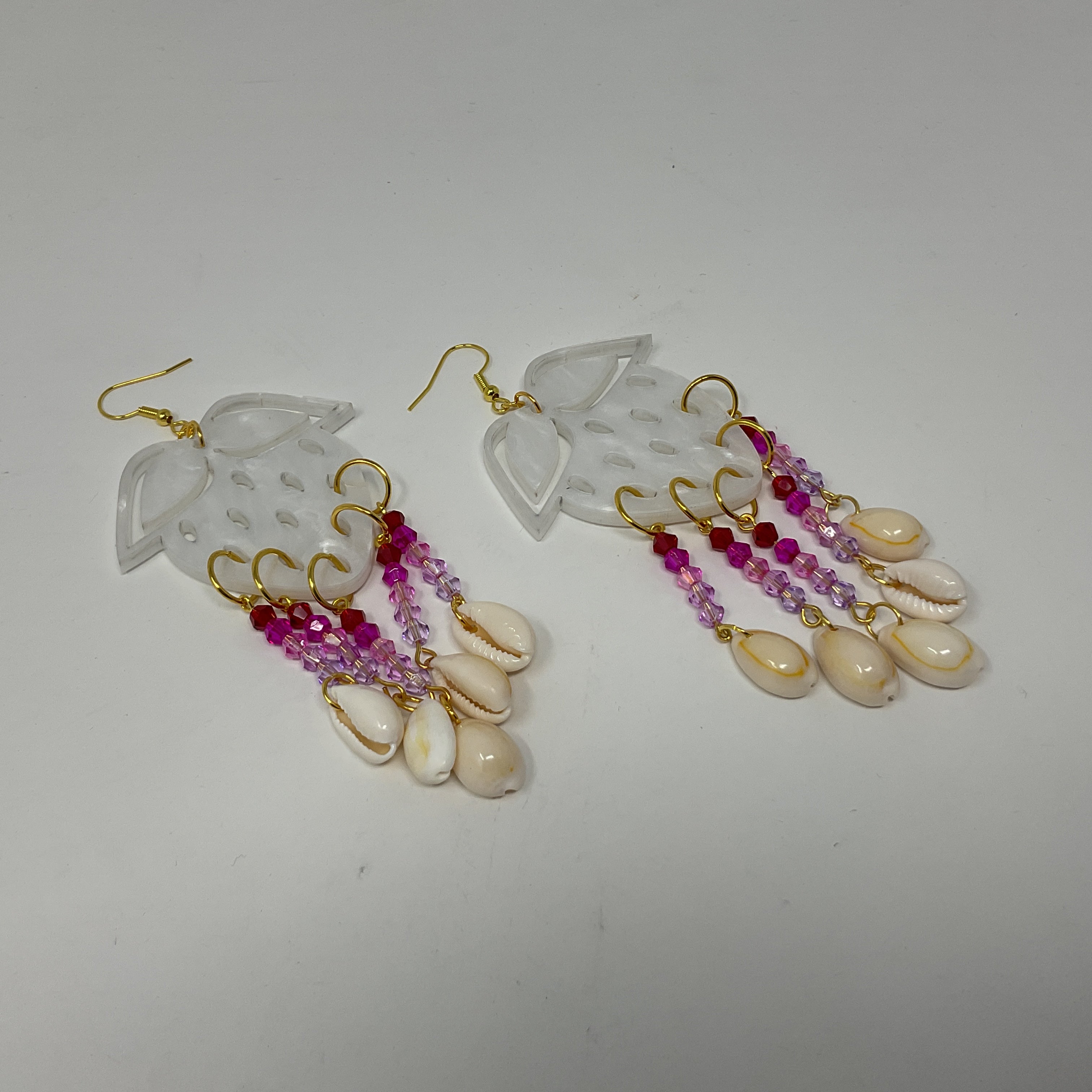 Single-Tier Acrylic Earrings