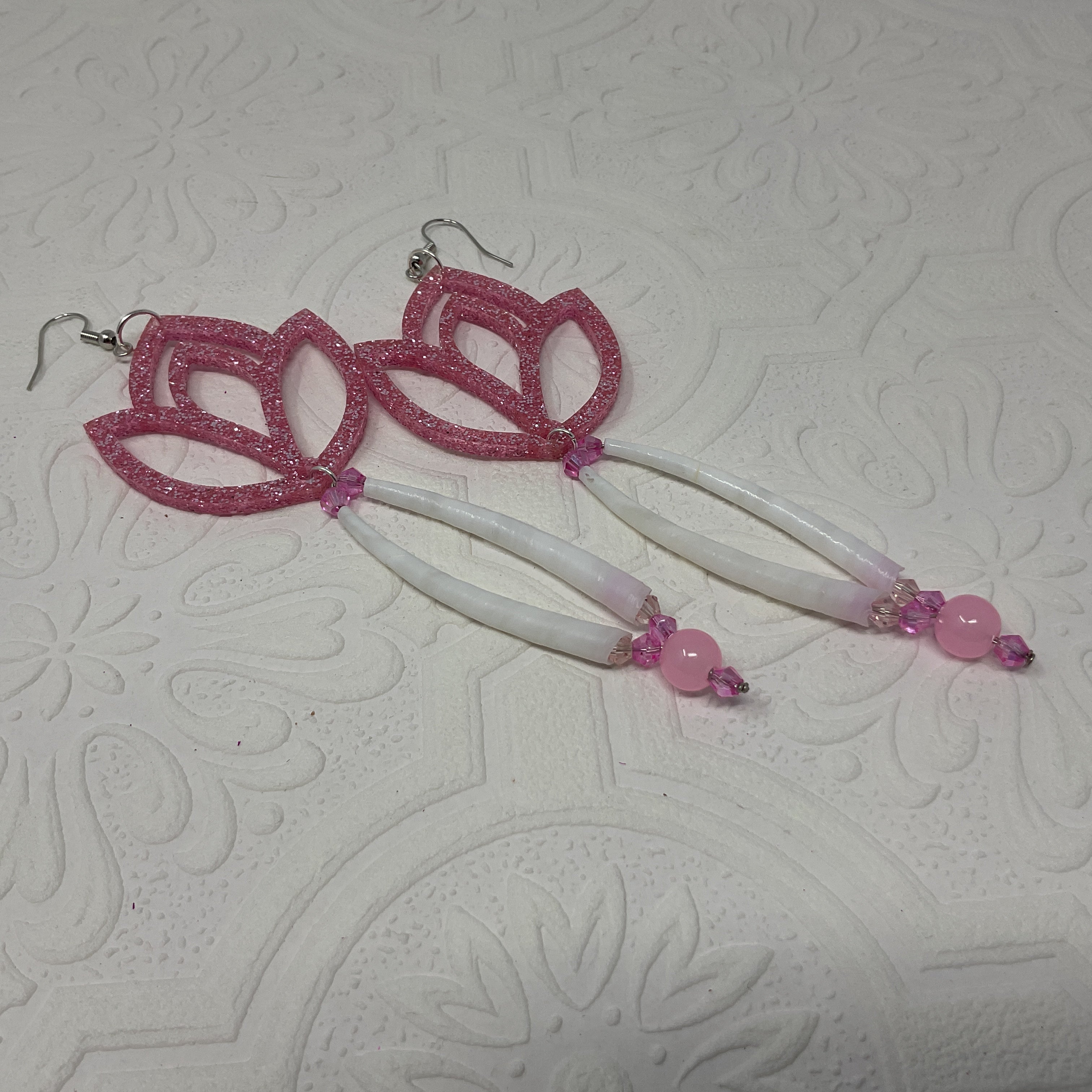 Single-Tier Acrylic Earrings