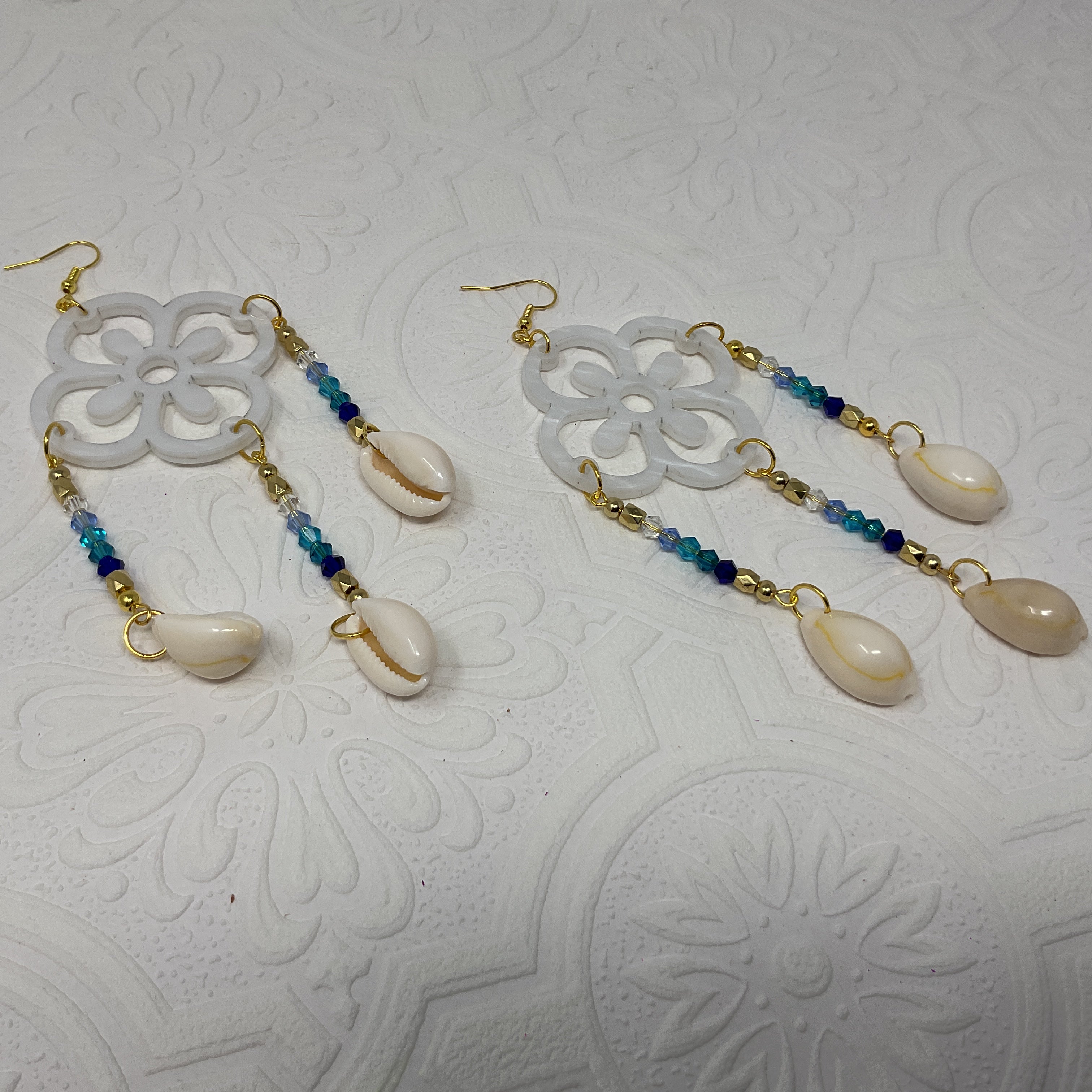 Single-Tier Acrylic Earrings