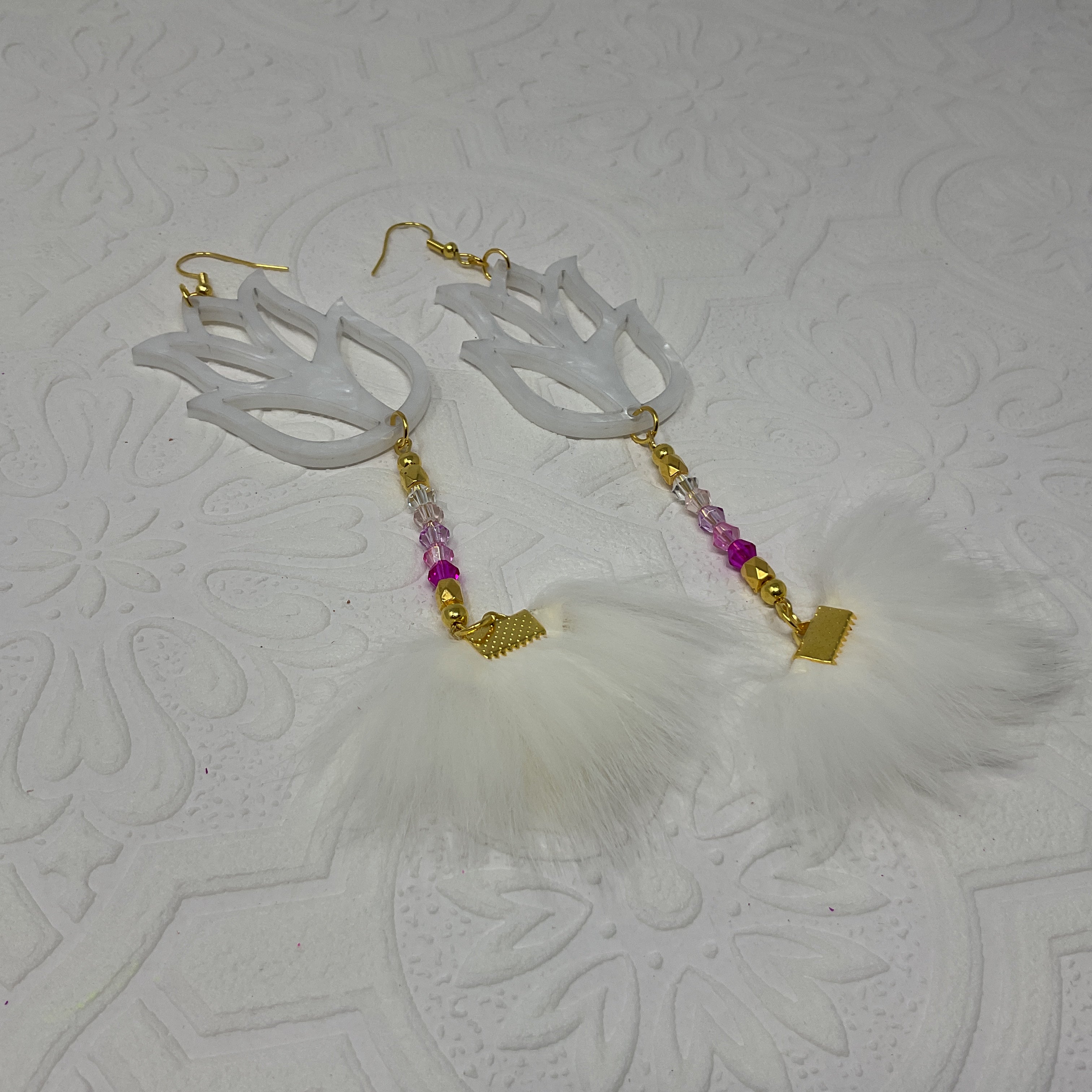 Single-Tier Acrylic Earrings