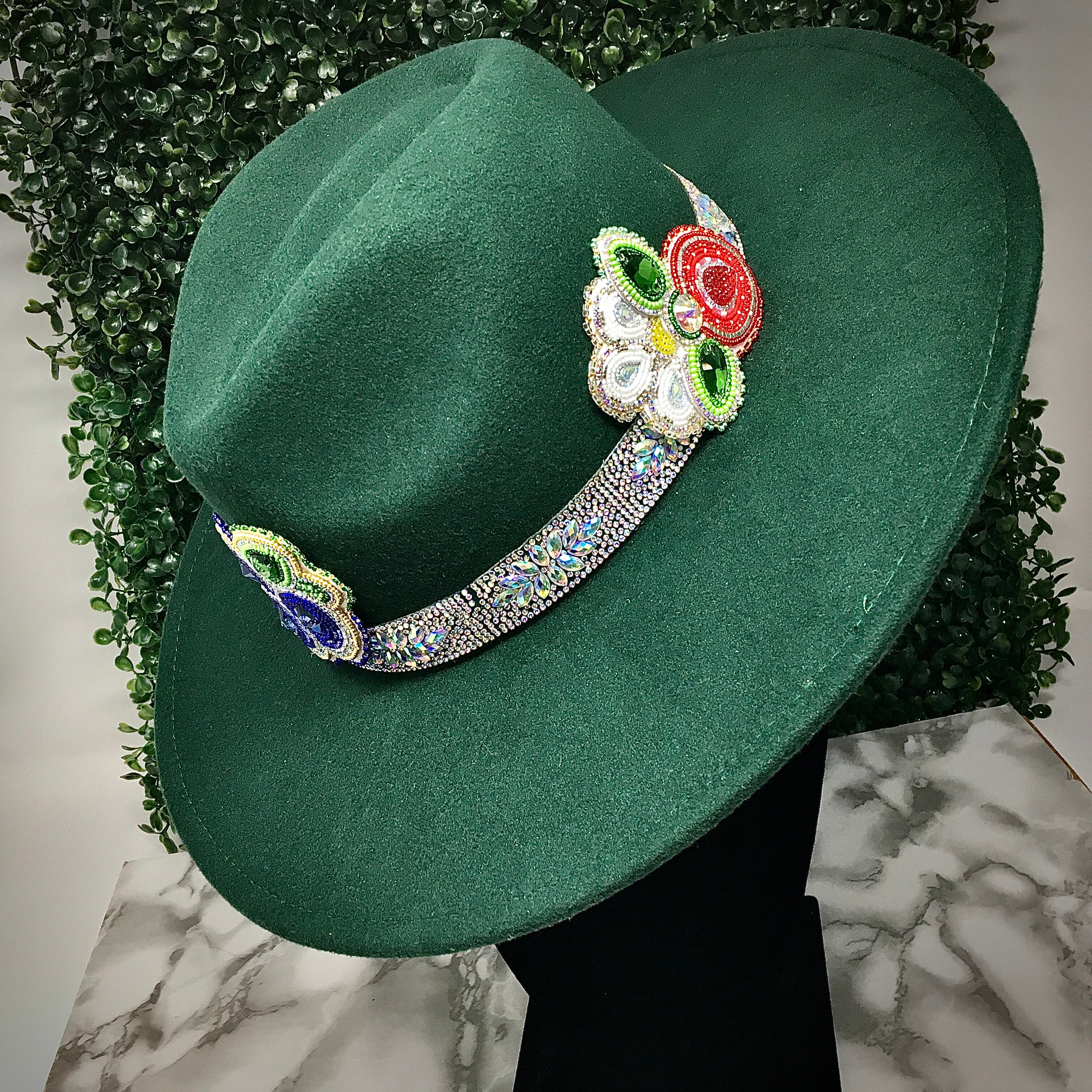 Chantel Johnson Beaded Artisan Hat