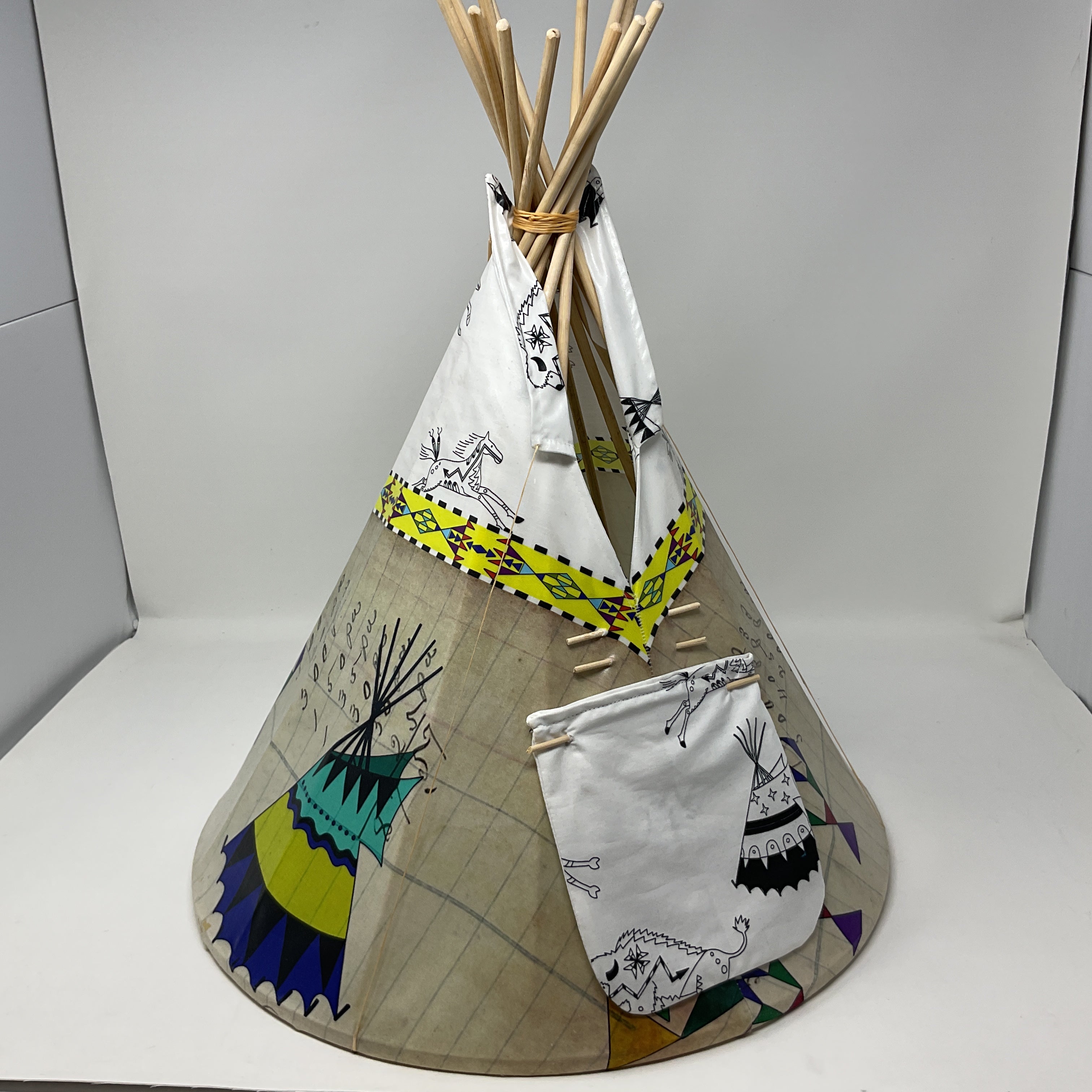 Handmade Large Tipi Desk Lamp