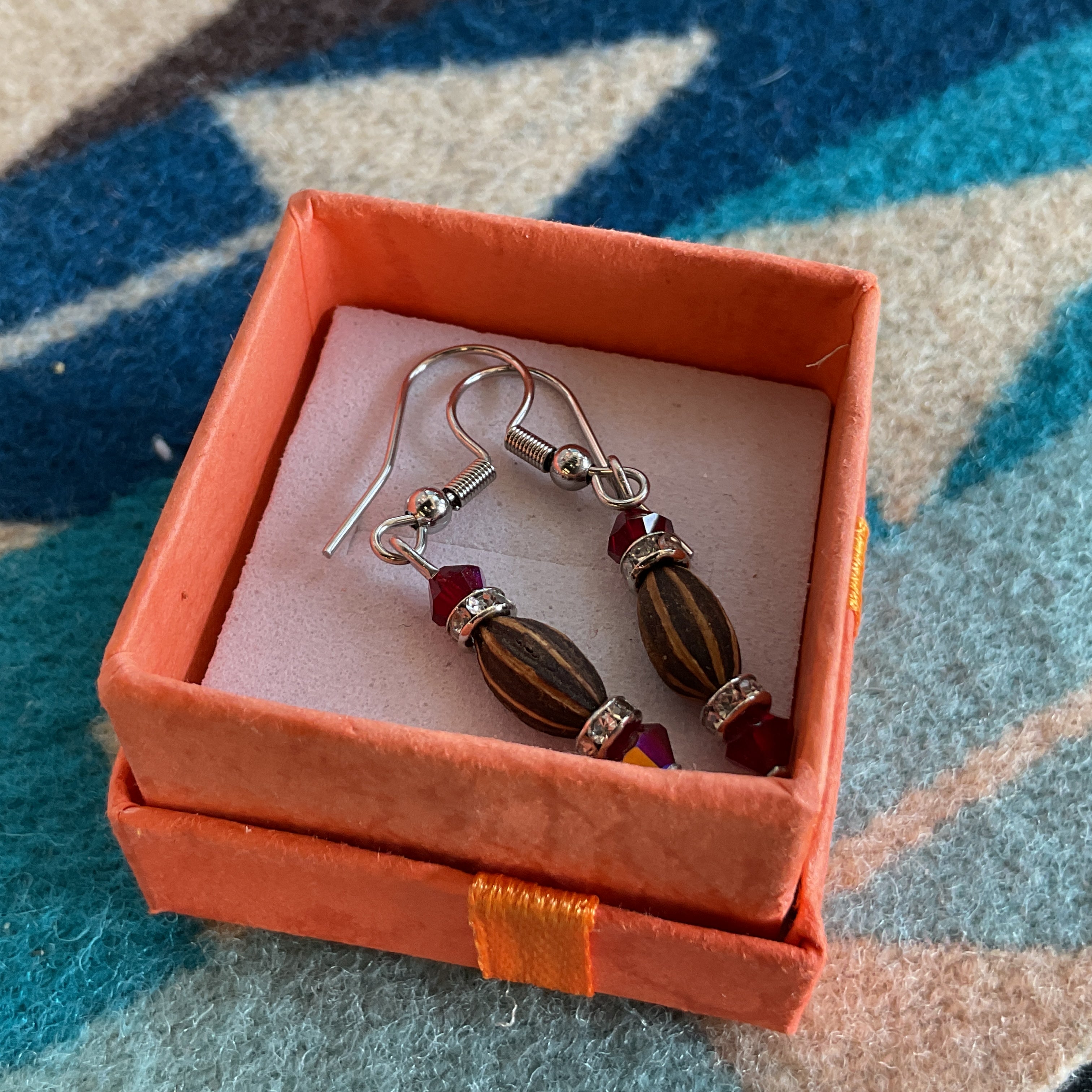 Victoria Wanihadie Stainless Steel Wolfberry Earrings