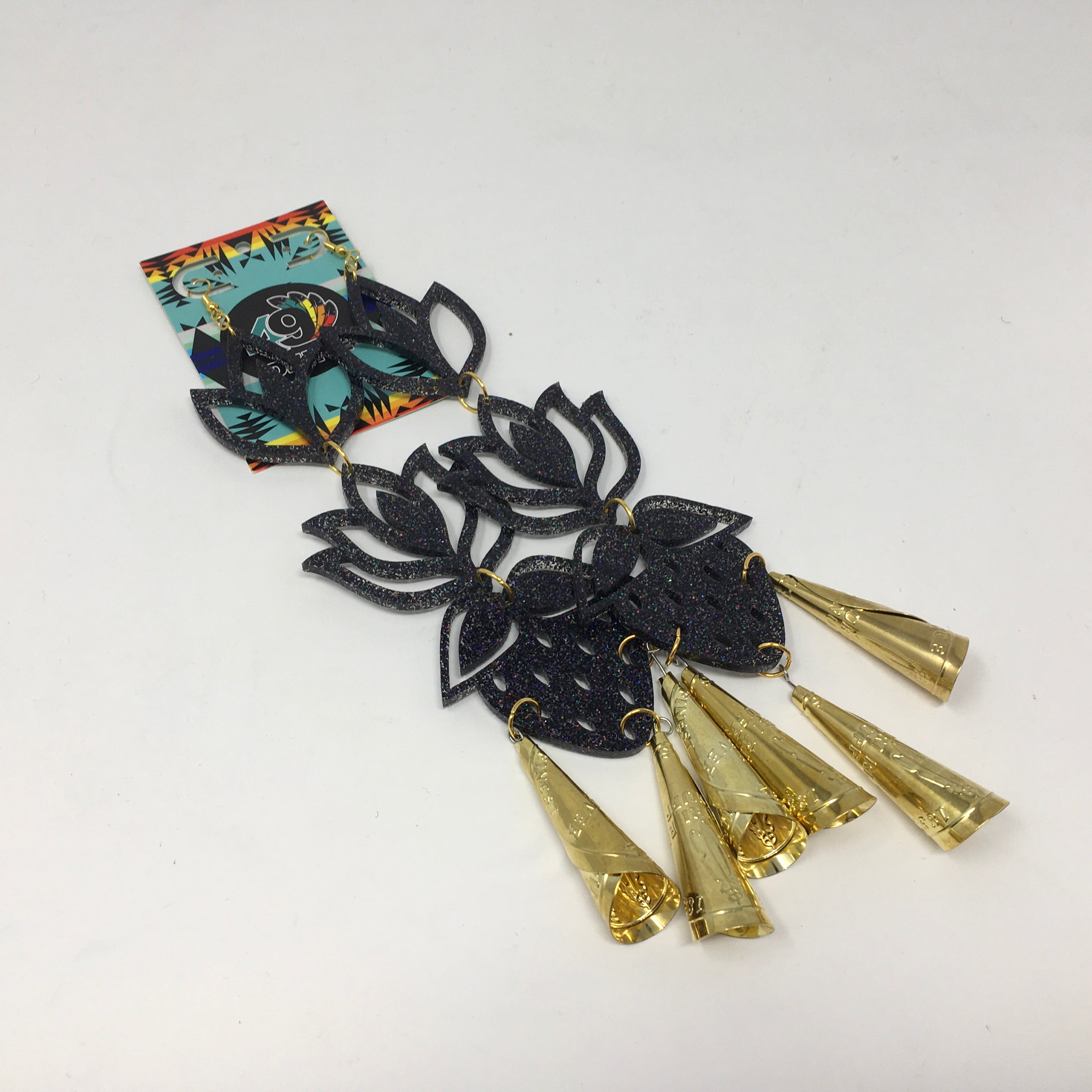 Handmade Long Acrylic Earrings