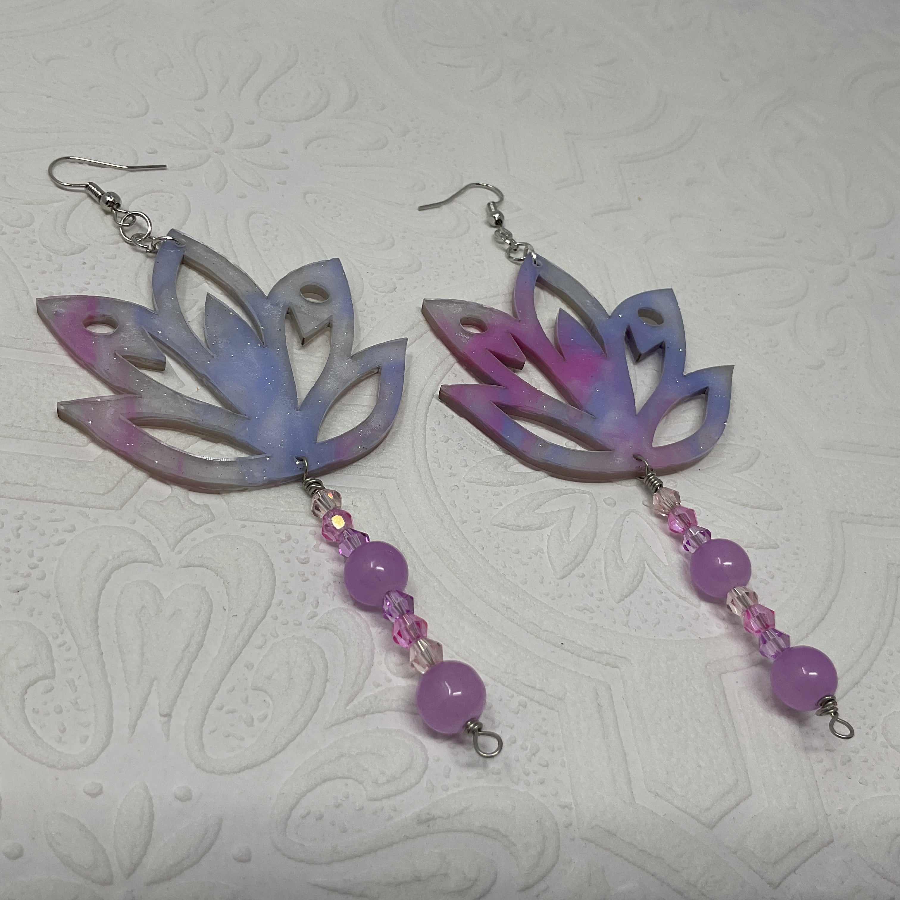 Single-Tier Acrylic Earrings