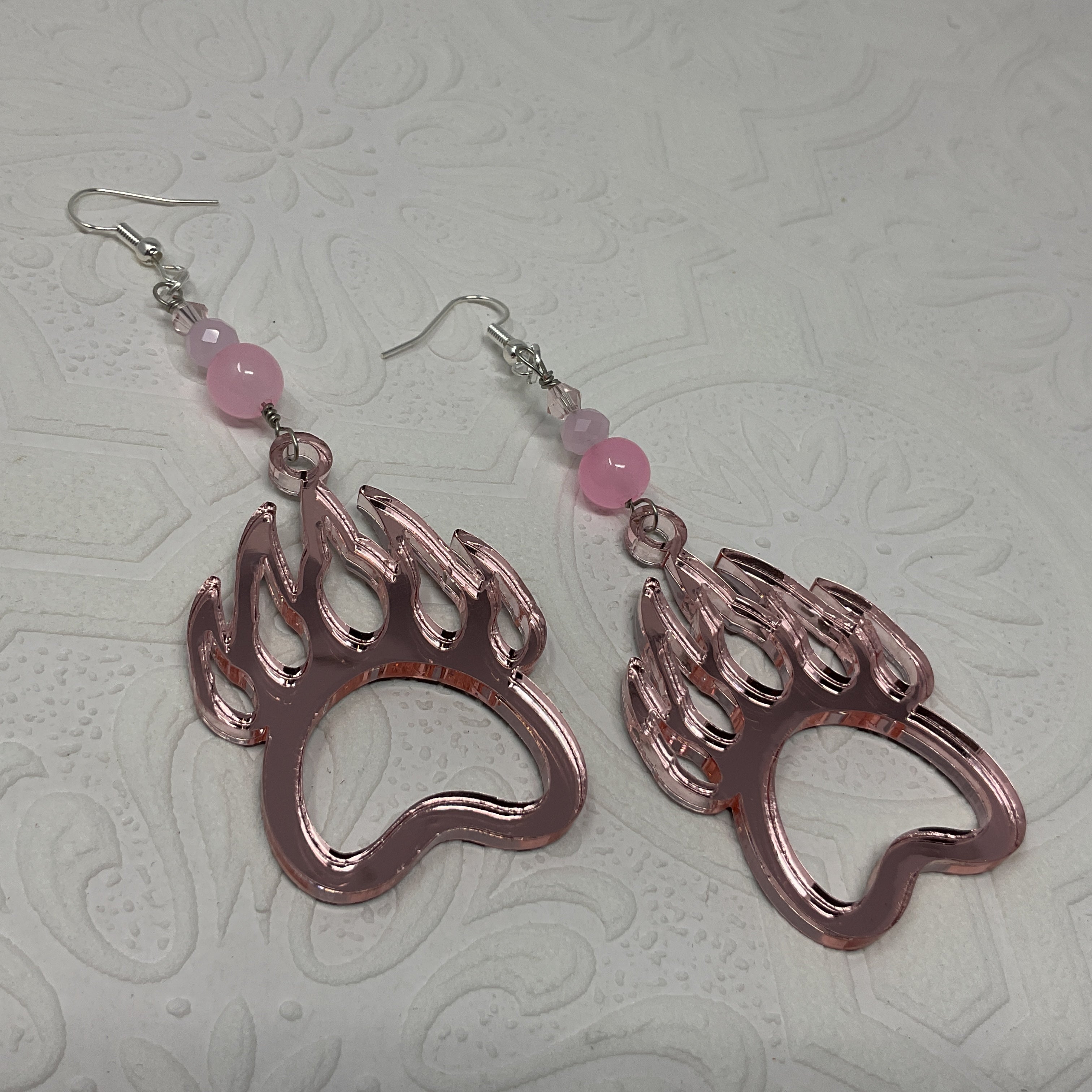 Single-Tier Acrylic Earrings