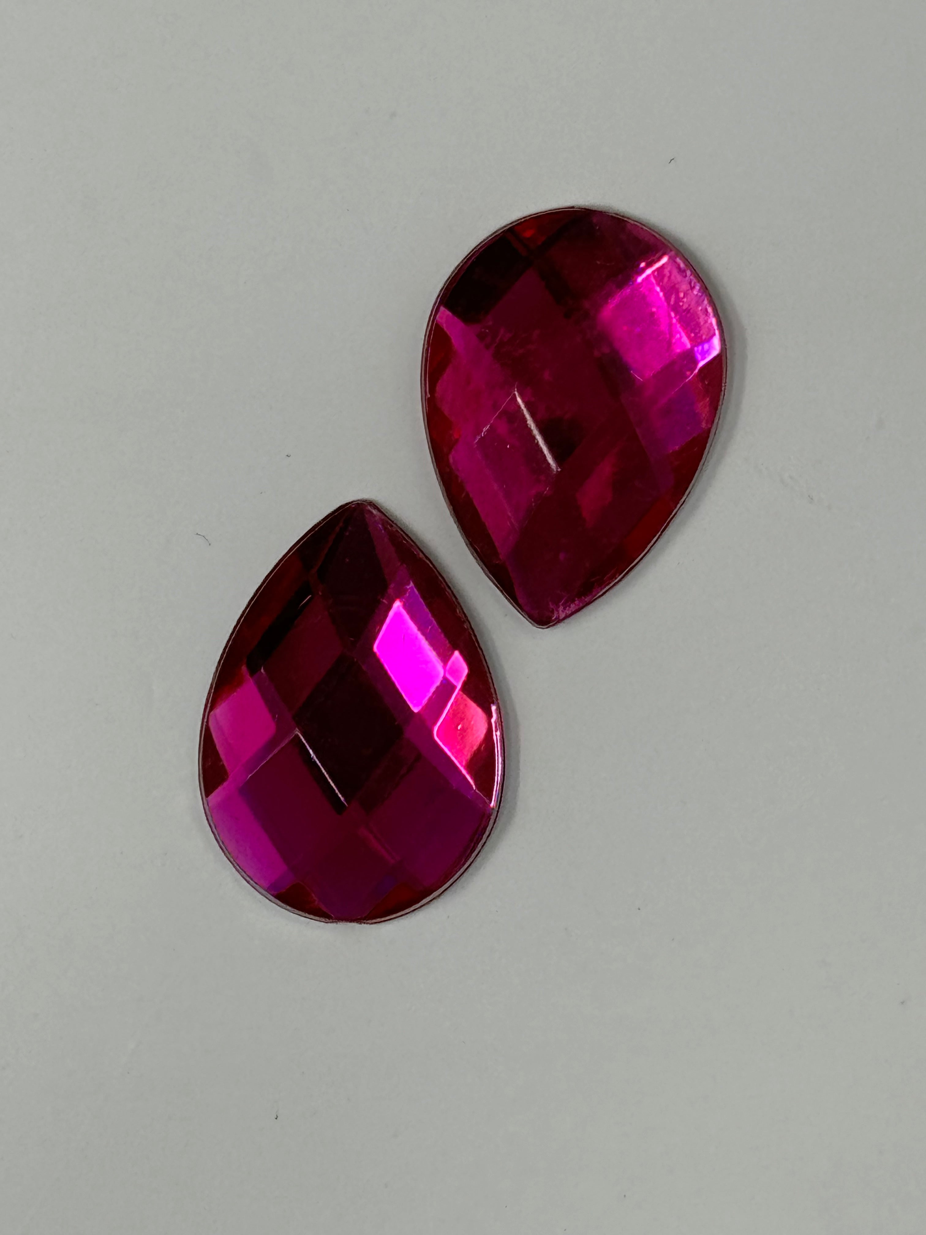 Rhinestone Earring Center Pair