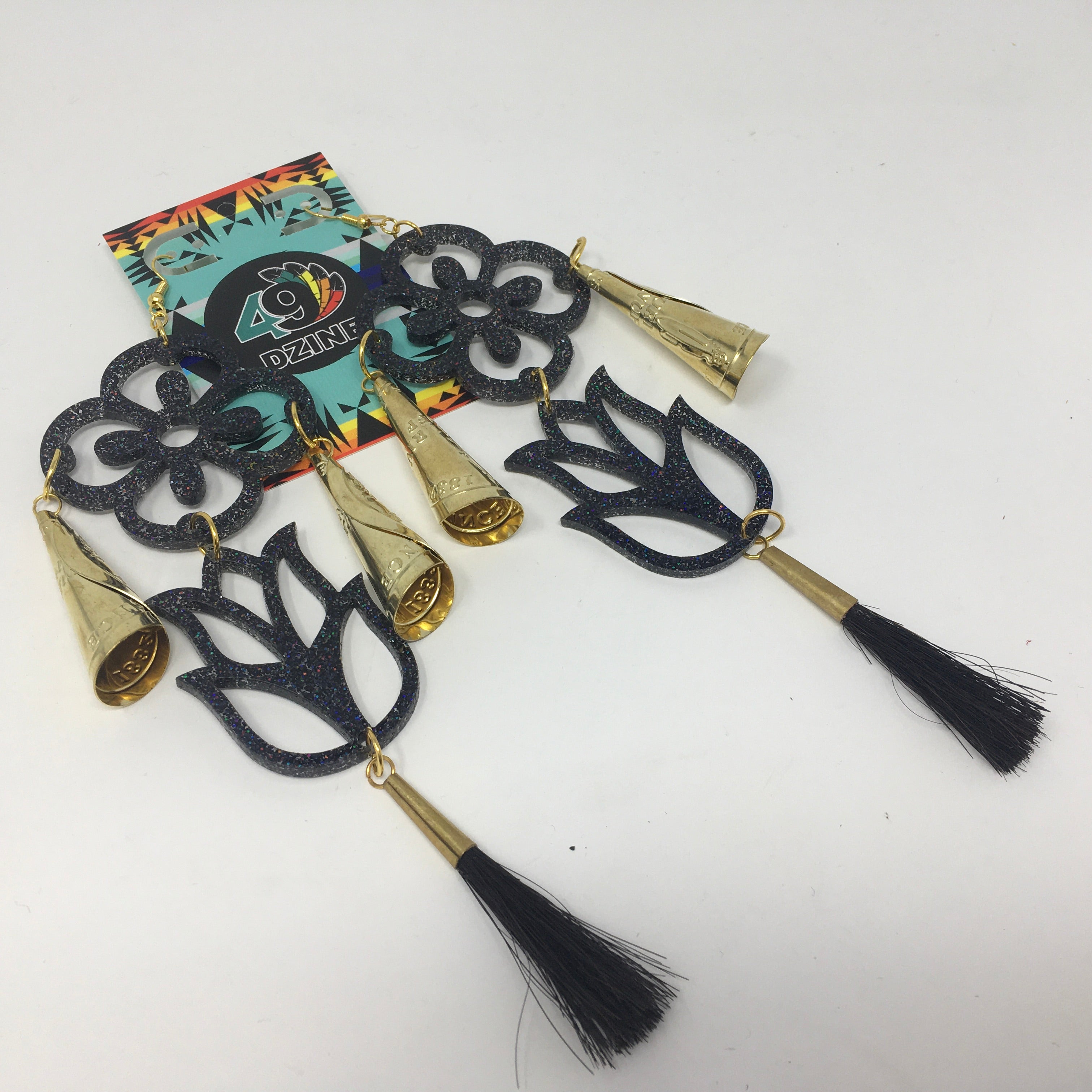 Handmade Long Acrylic Earrings