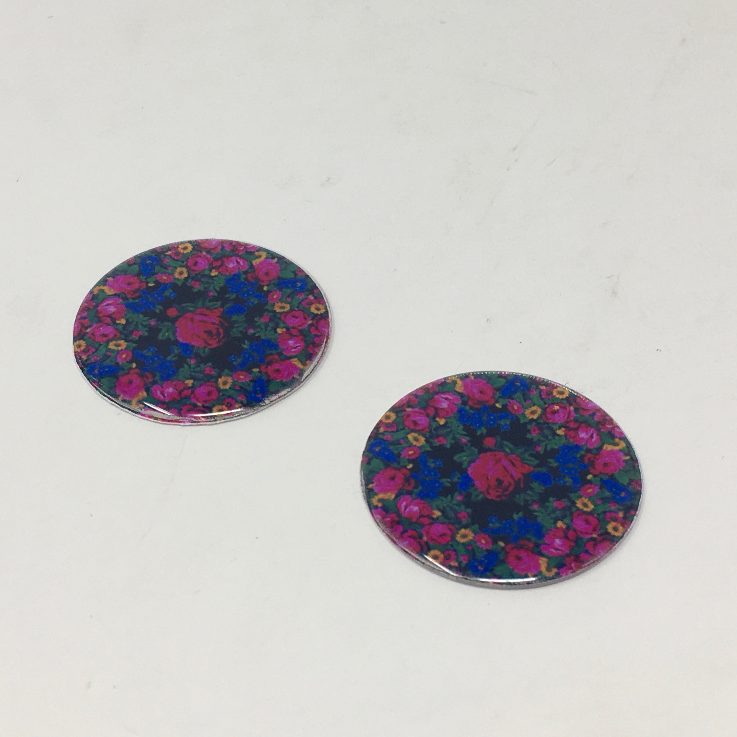 Floral 1 inch Cabochons