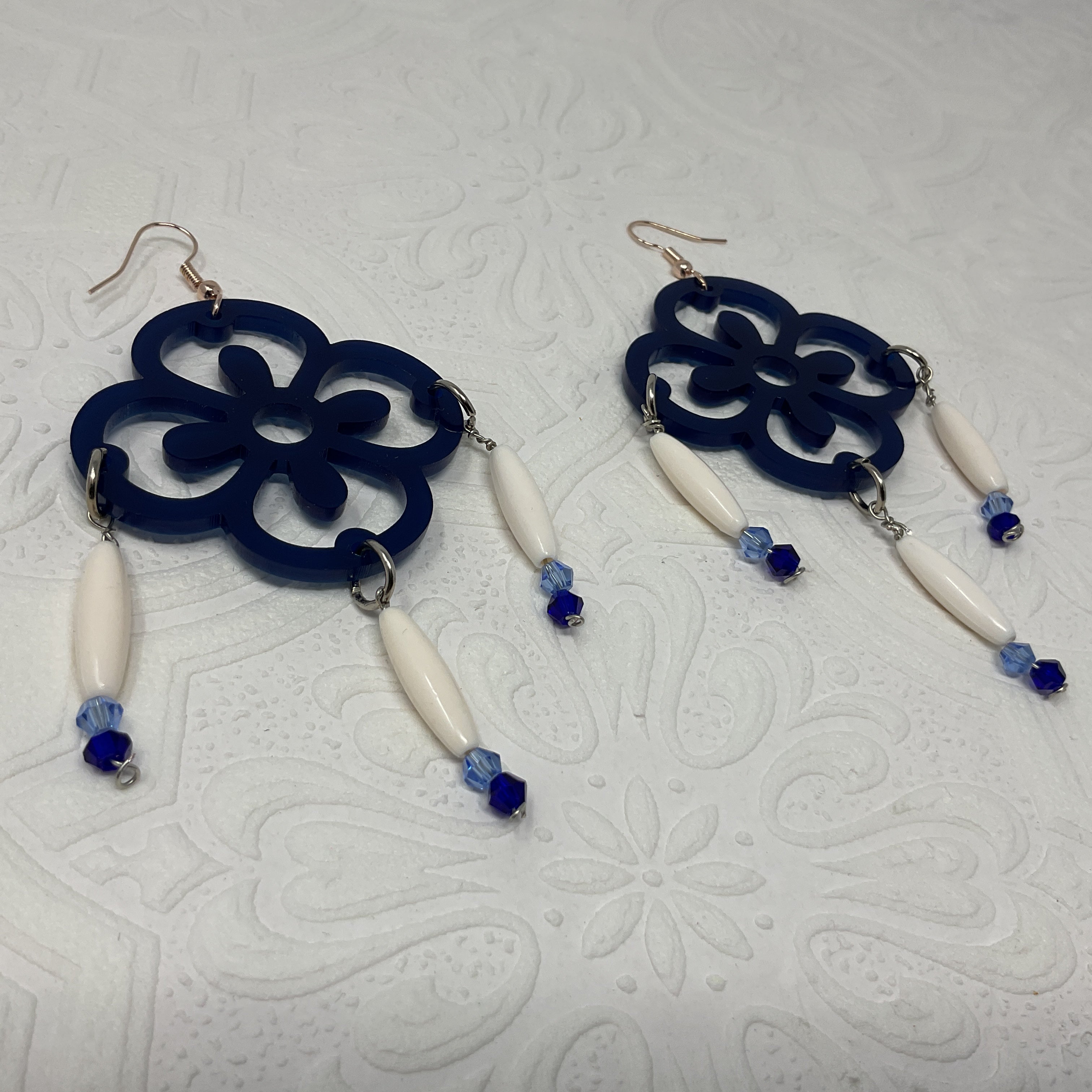 Single-Tier Acrylic Earrings