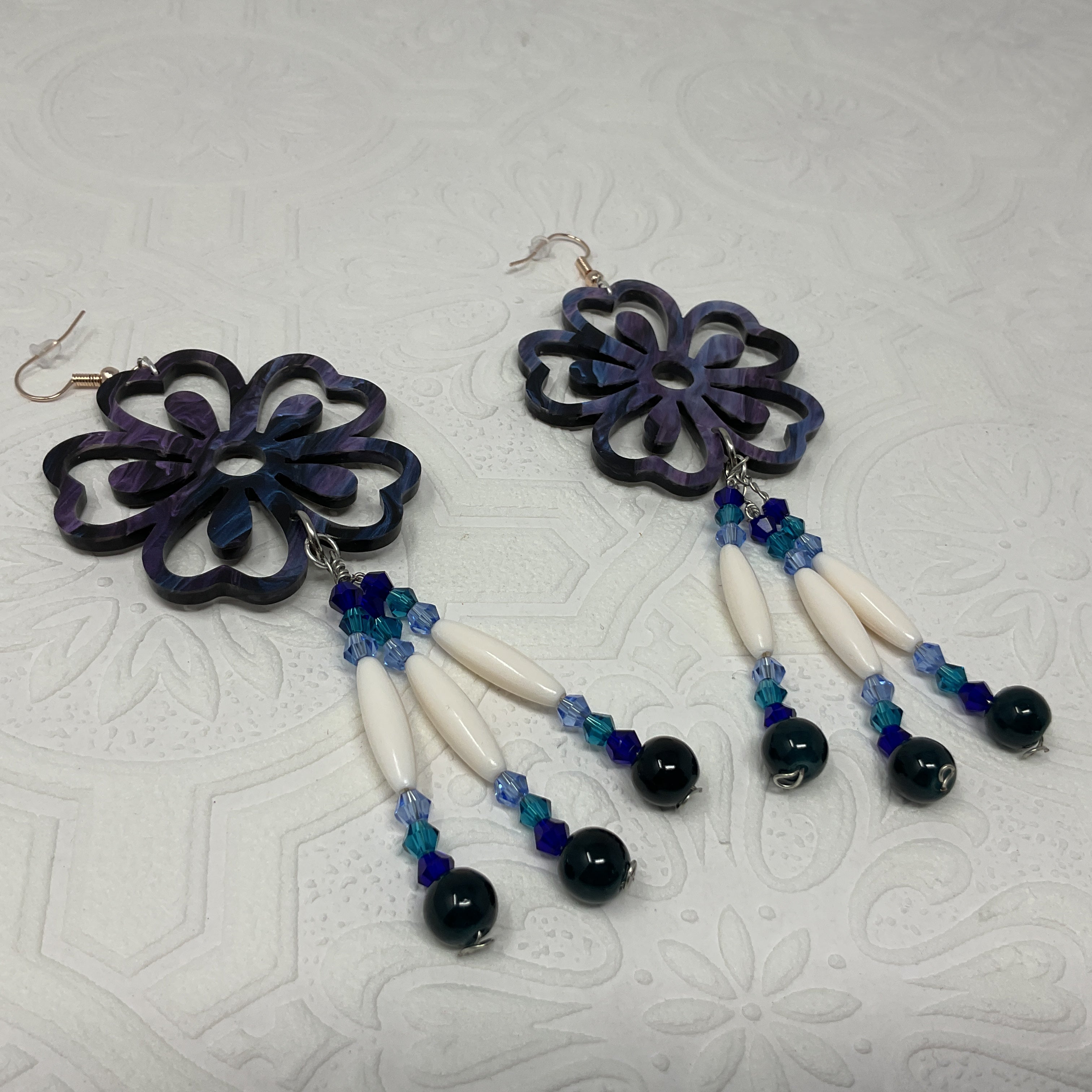 Single-Tier Acrylic Earrings