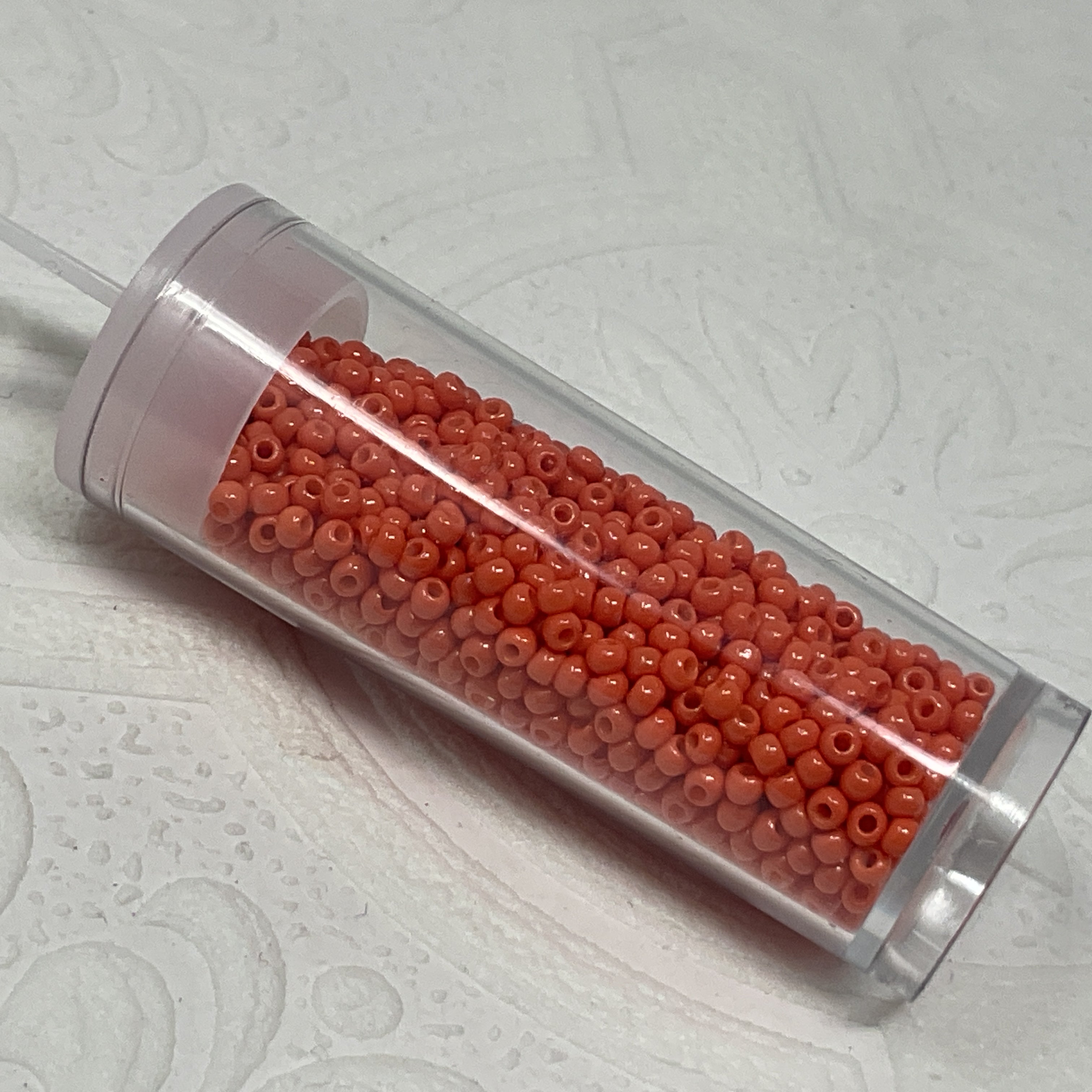 Seed Beads Size 11/0 - Cherry Tomato