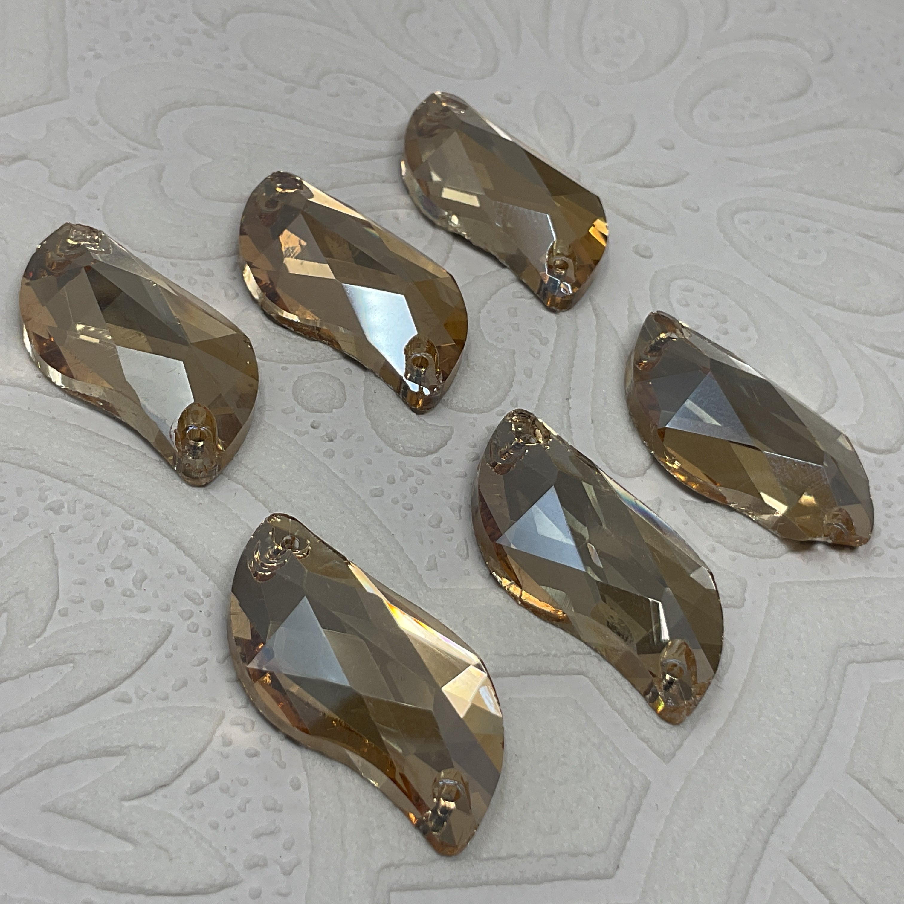 Rhinestone Cabochons AB Finish 24MM