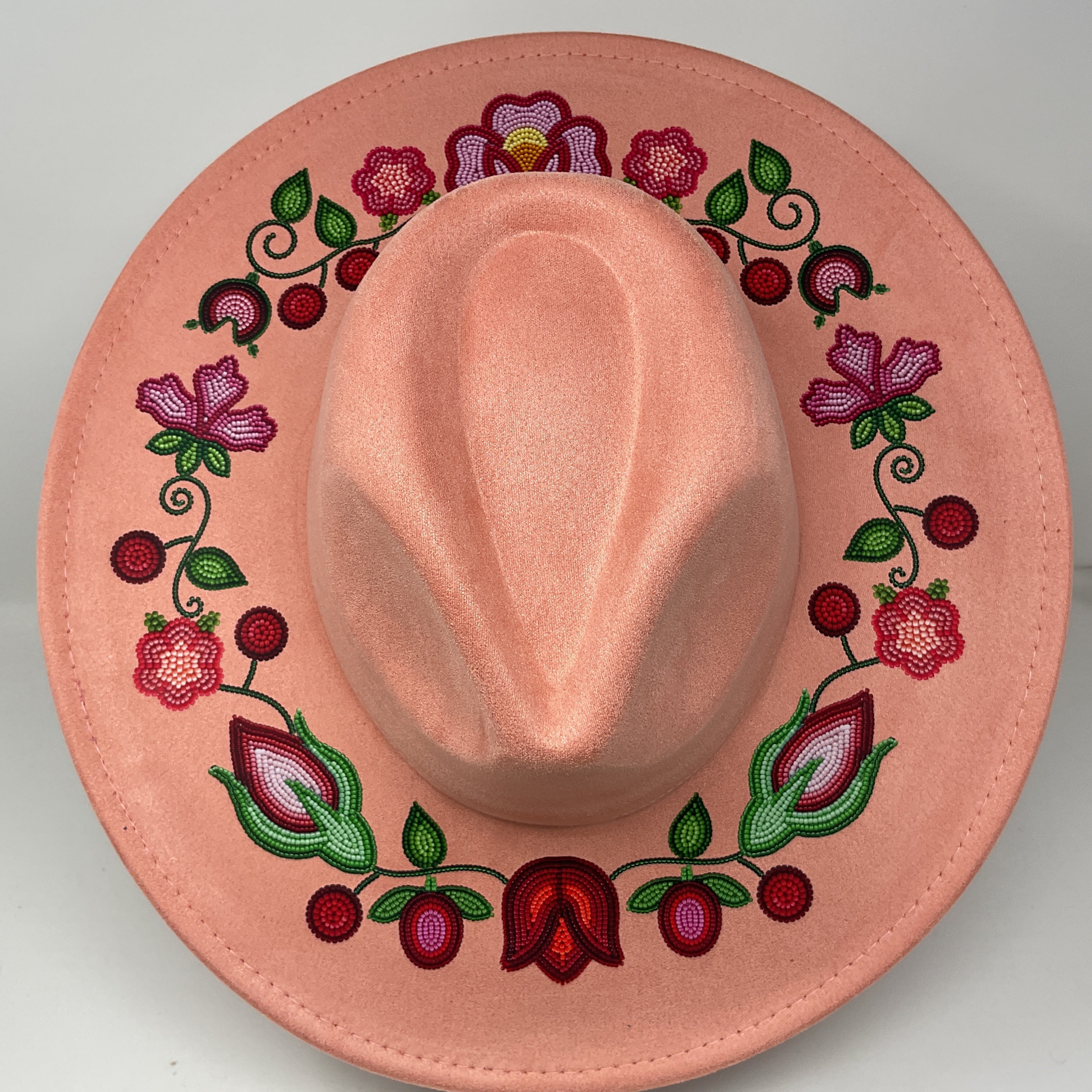 Rose Reverie Fedora Hat