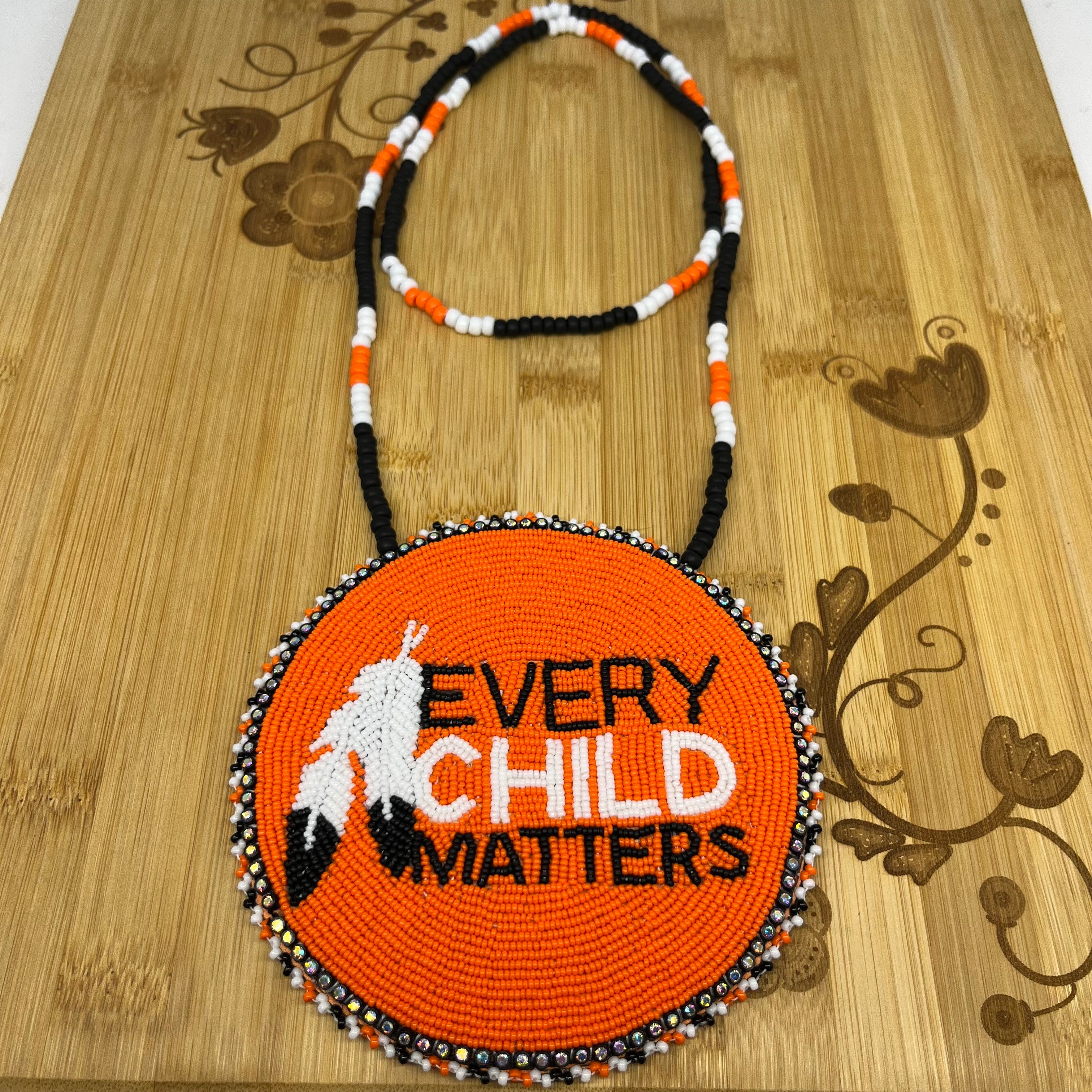 Danielle Redgun Every Child Matters Beaded Medallion