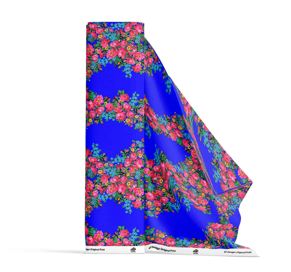 Kokum's Revenge Blue Cotton Poplin