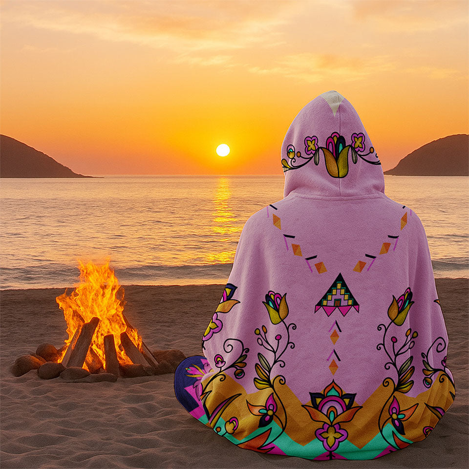 Sweetgrass Emberlight Hooded Blanket