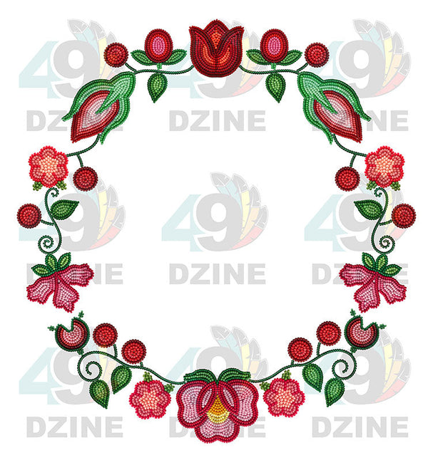 Rose Reverie Hat Transfer