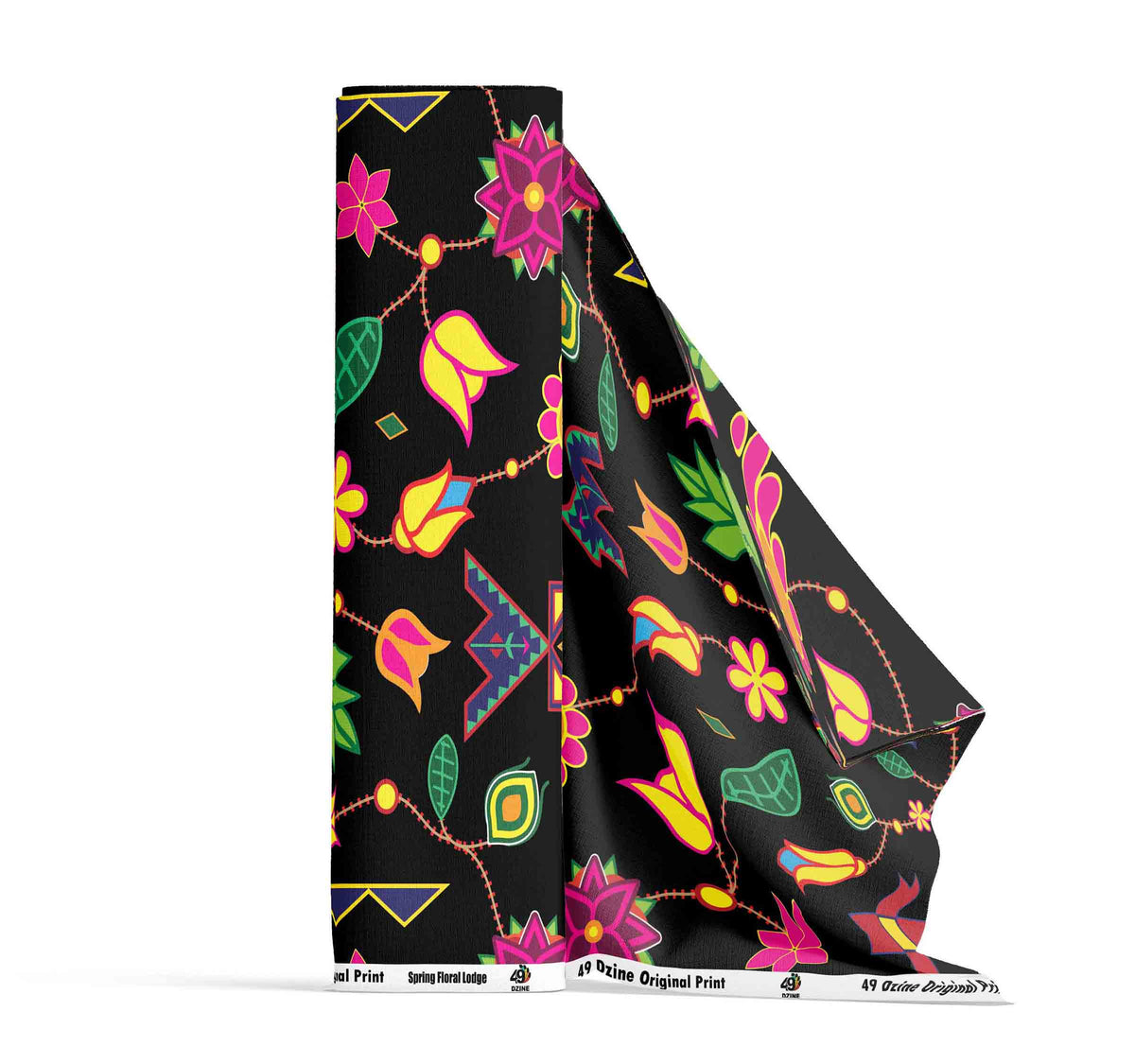 Spring Floral Lodge Cotton Poplin