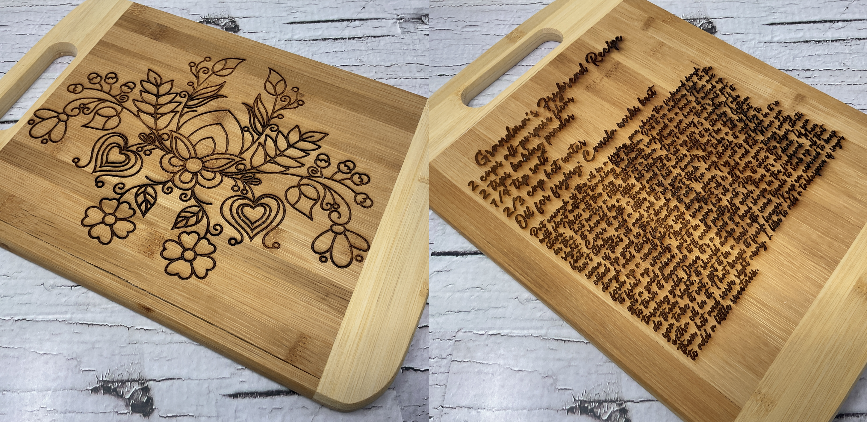 Indigenous Engraved Cutting Boards
