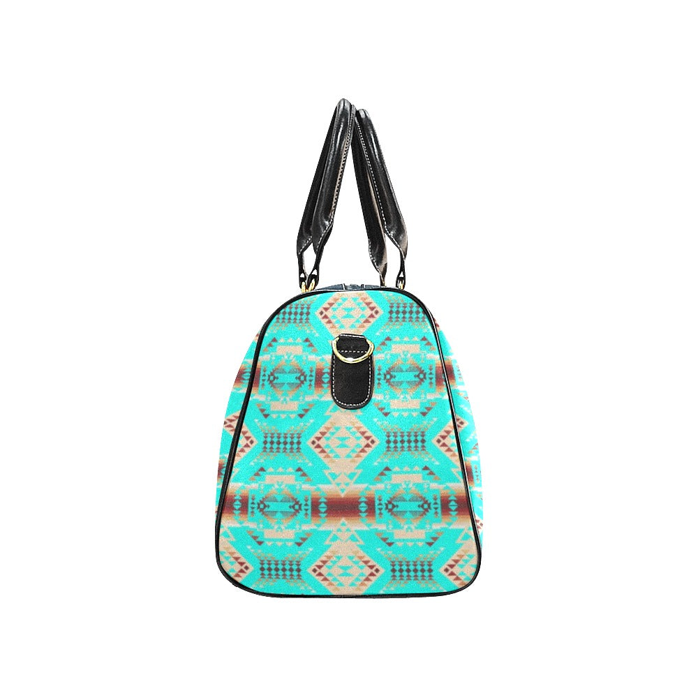 Gathering Earth Turquoise Waterproof Travel Bag