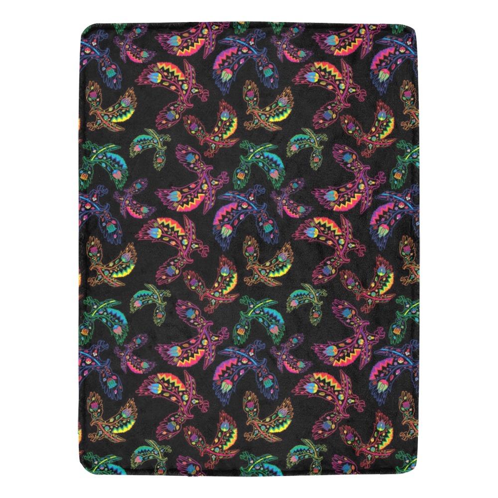 Floral Eagle Ultra-Soft Micro Fleece Blanket 60"x80" Ultra-Soft Blanket 60''x80'' e-joyer 