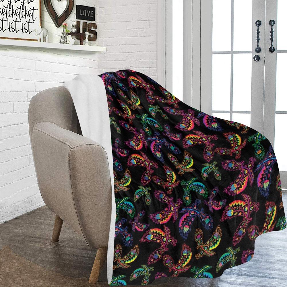 Floral Eagle Ultra-Soft Micro Fleece Blanket 60"x80" Ultra-Soft Blanket 60''x80'' e-joyer 