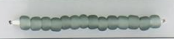 Frosted Color Seed Beads Size 11/0 - Gravel