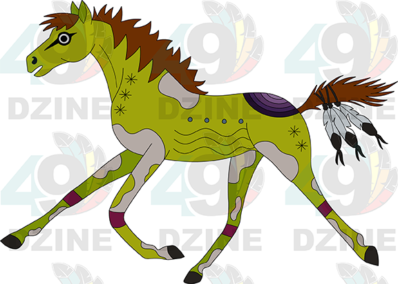 Horse 29 Transfer (Various Sizes)