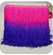 Pink Blue Fringe