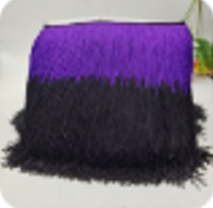Royal Black Fringe