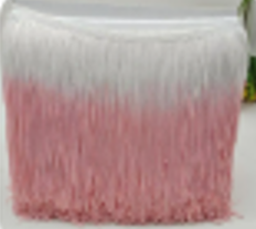 White Pink Fringe