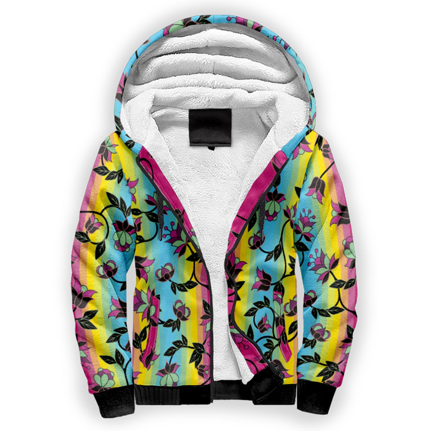 Powwow Carnival Sherpa Hoodie