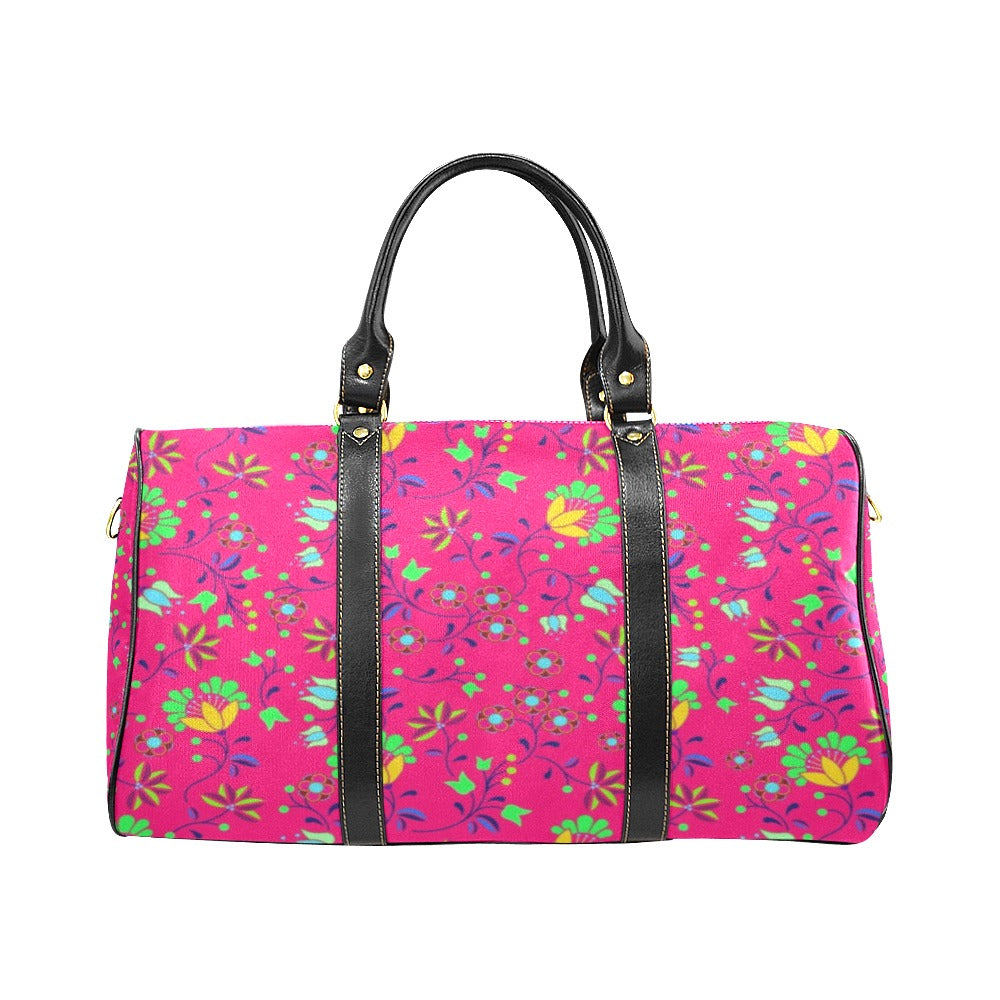 Fleur Indigine Rouge Waterproof Travel Bag